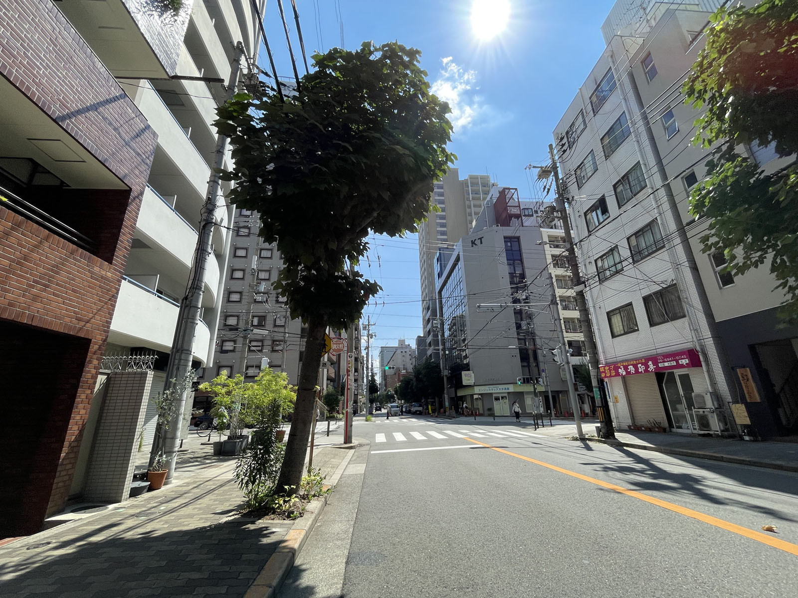 KS大手通前面の通り