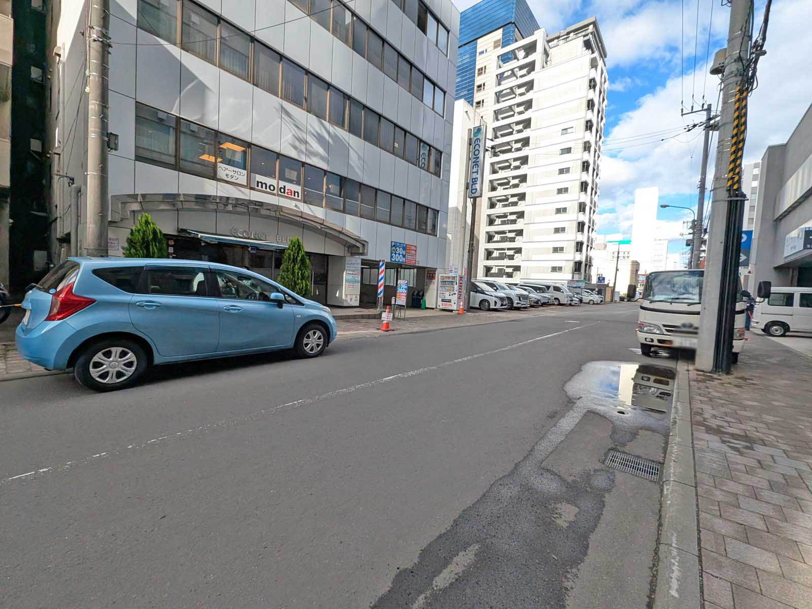 井門札幌S109ビル前面通り