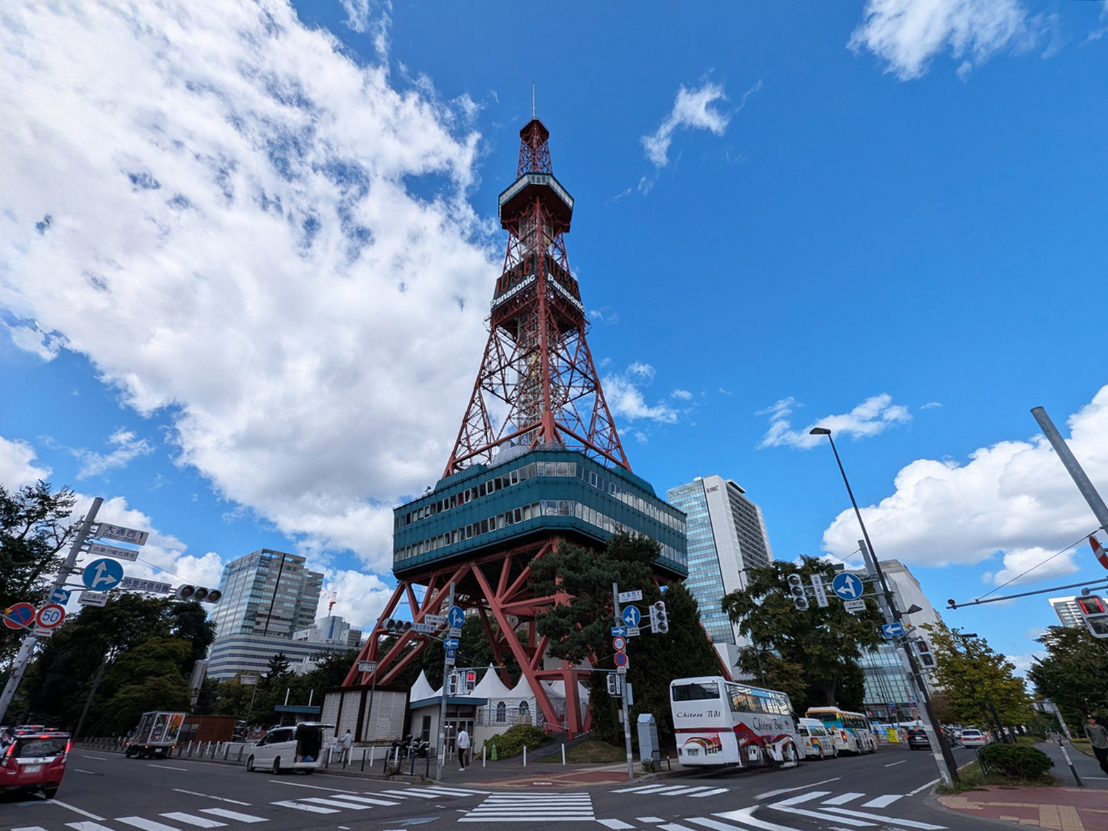 近くのさっぽろテレビ塔