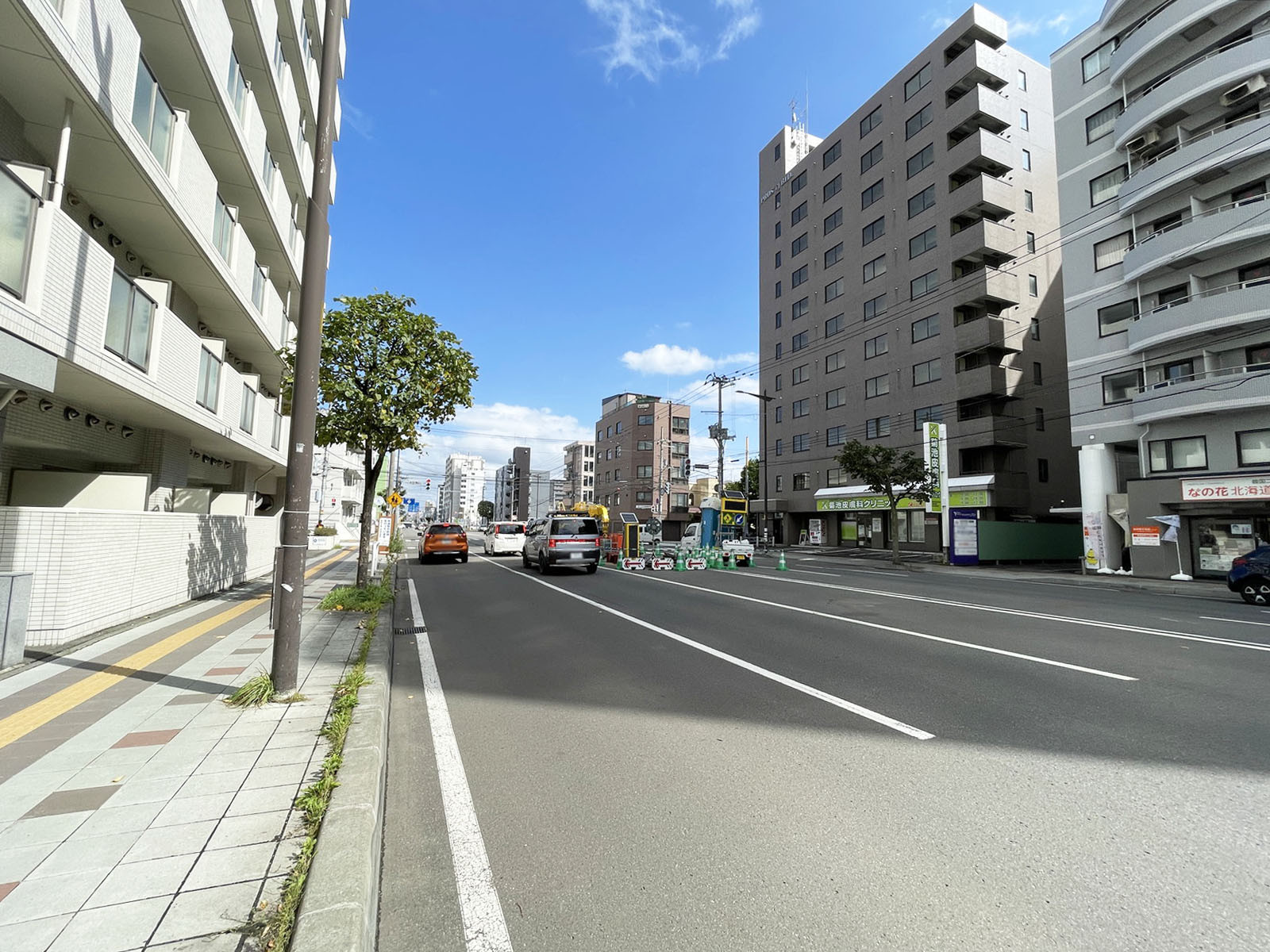マイクビル前面の環状通り
