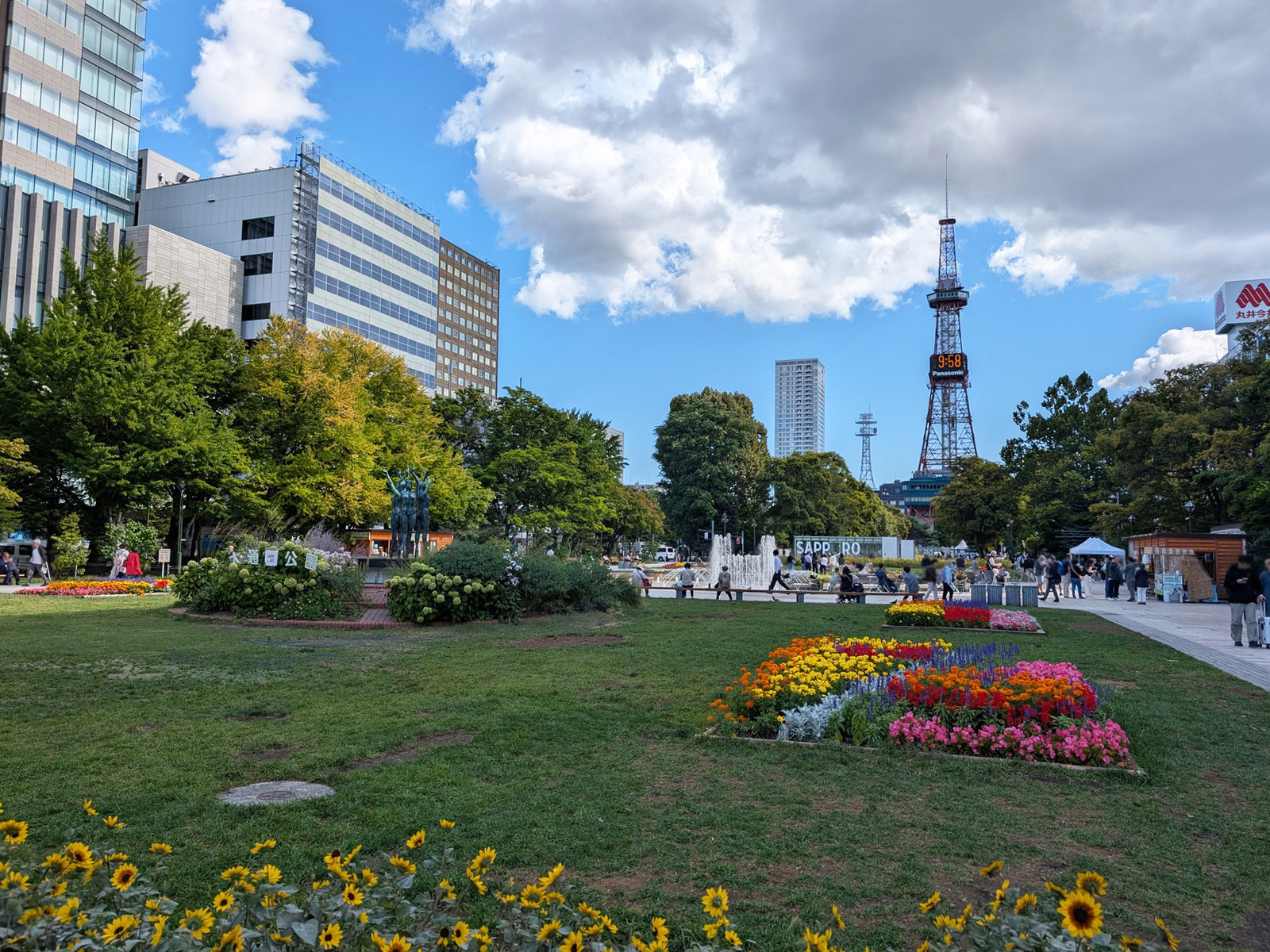 付近の大通公園