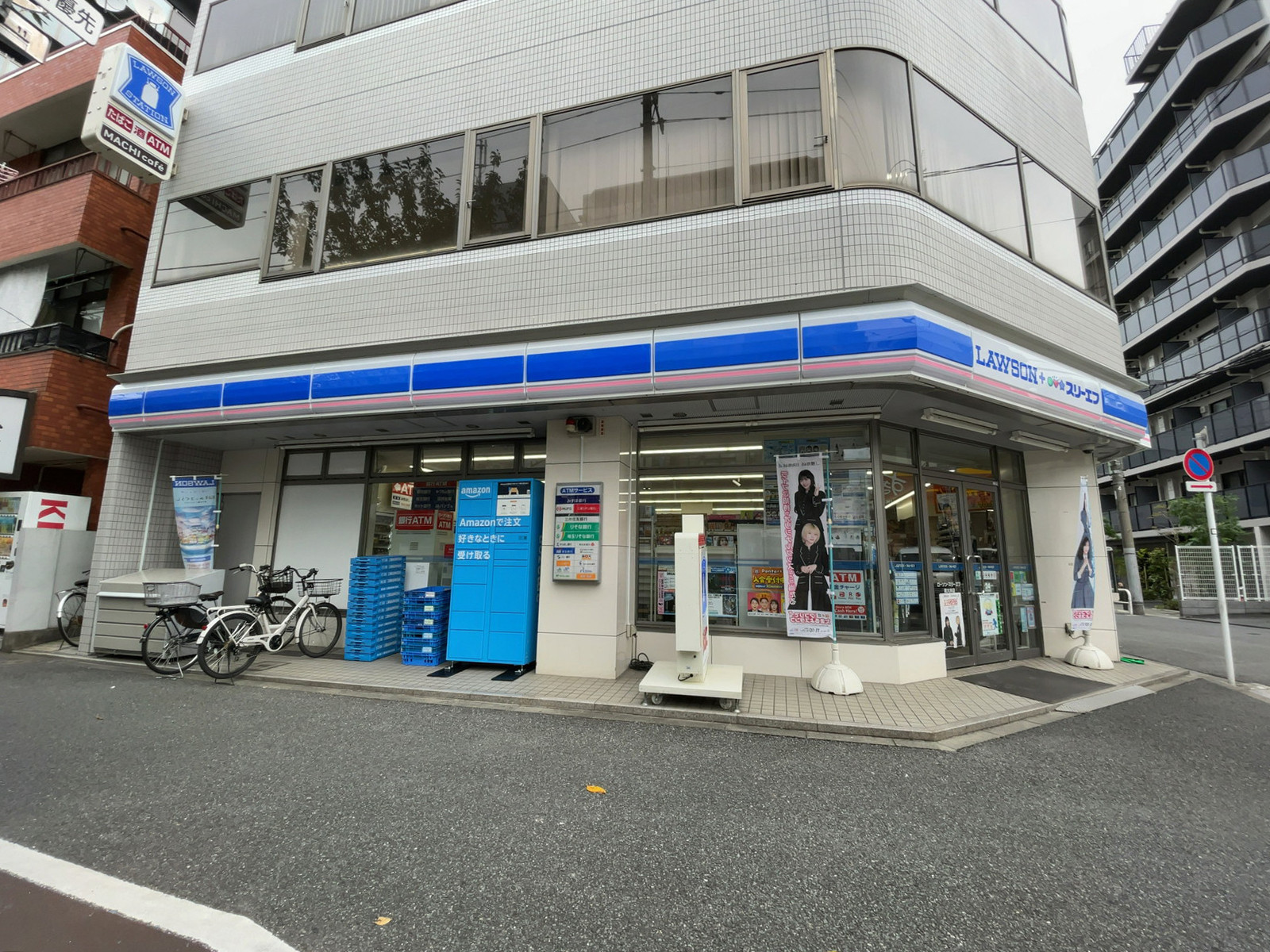 徒歩4分のローソン・スリーエフ 南大井店