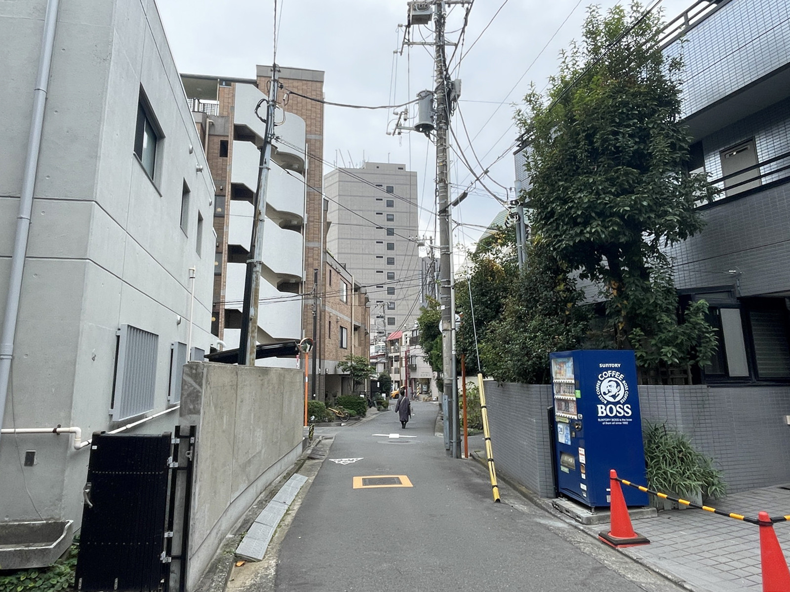 閑静なエリア