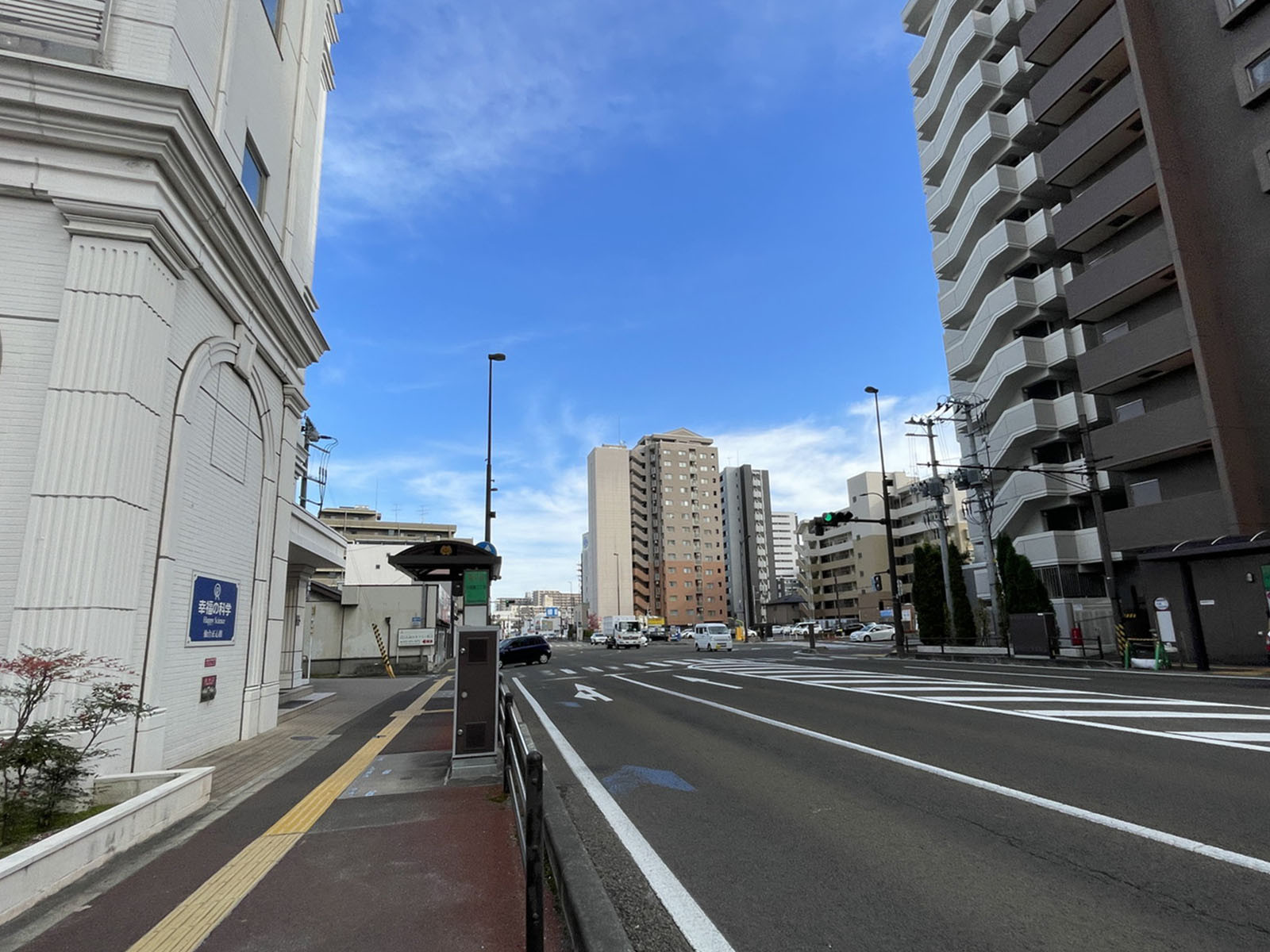 URBAN TERRACE ODAWARA前面の通り