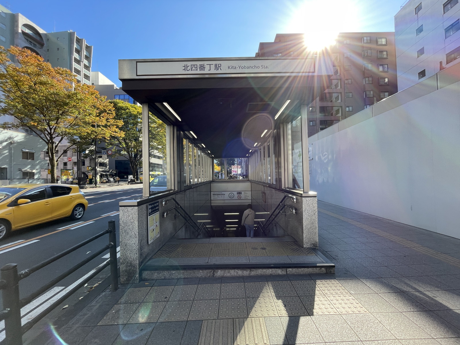 最寄りの「北四番丁駅」