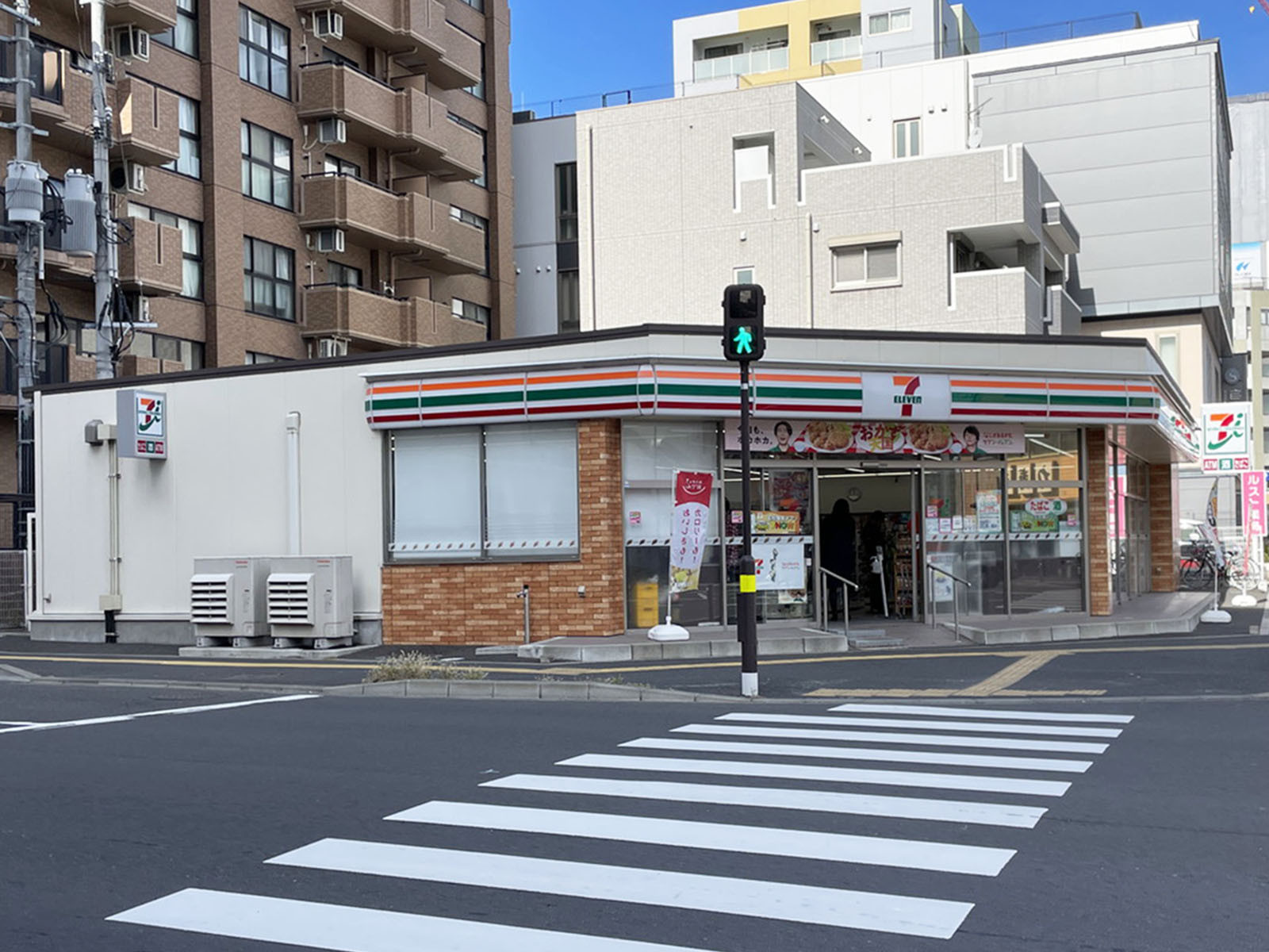 徒歩2分のセブン-イレブン 仙台東八番丁店