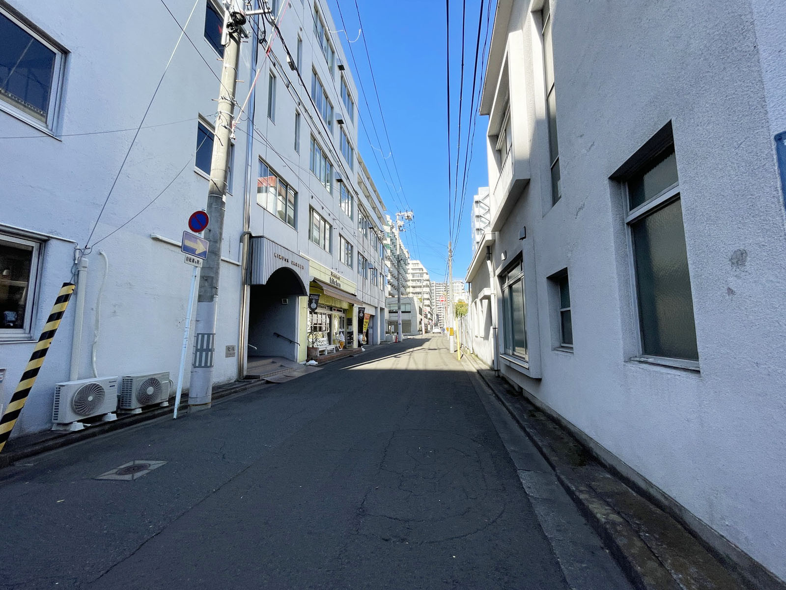 キムラオフィスビル前面の通り