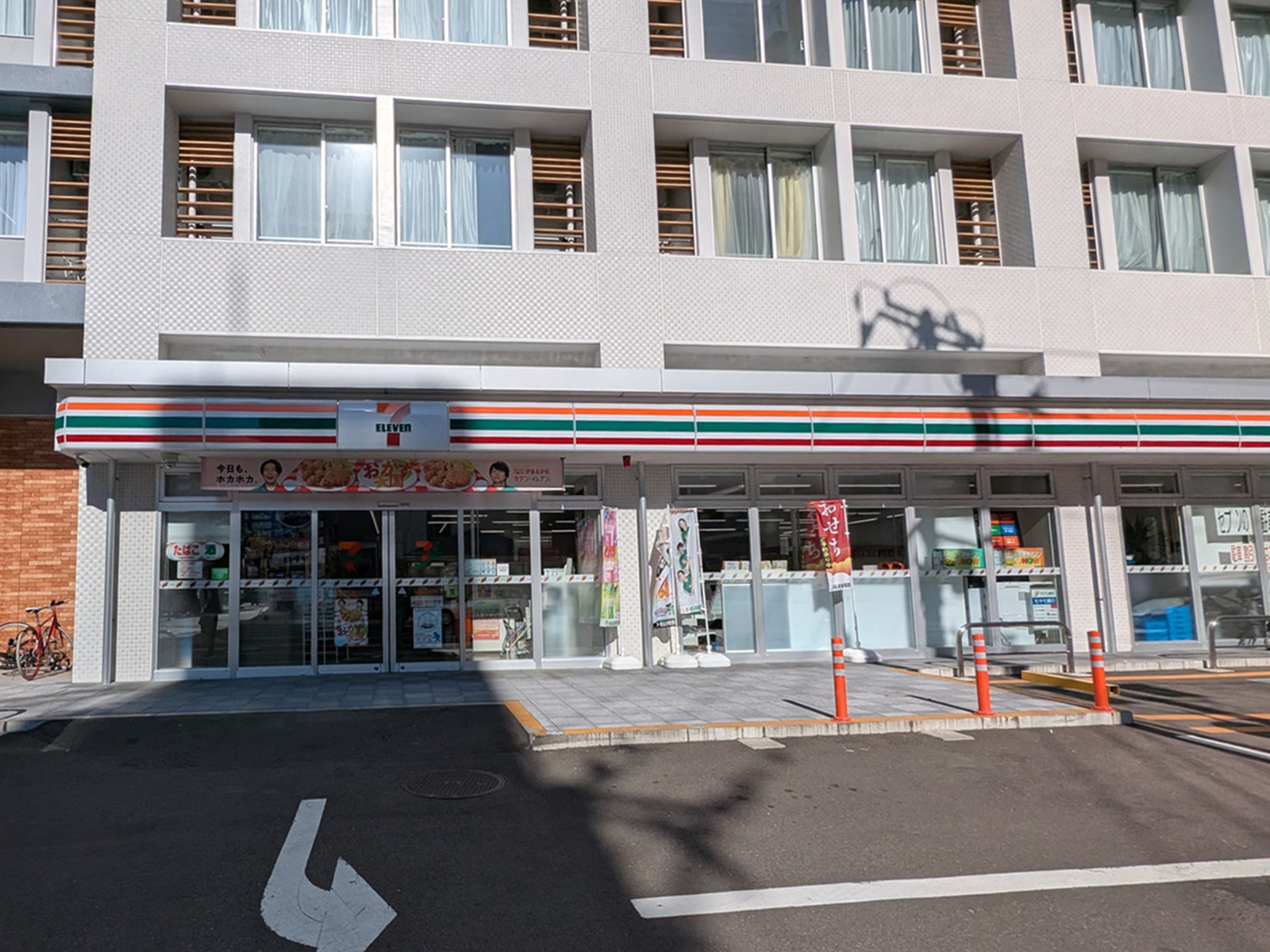 徒歩2分のセブンイレブン 仙台北六番丁店