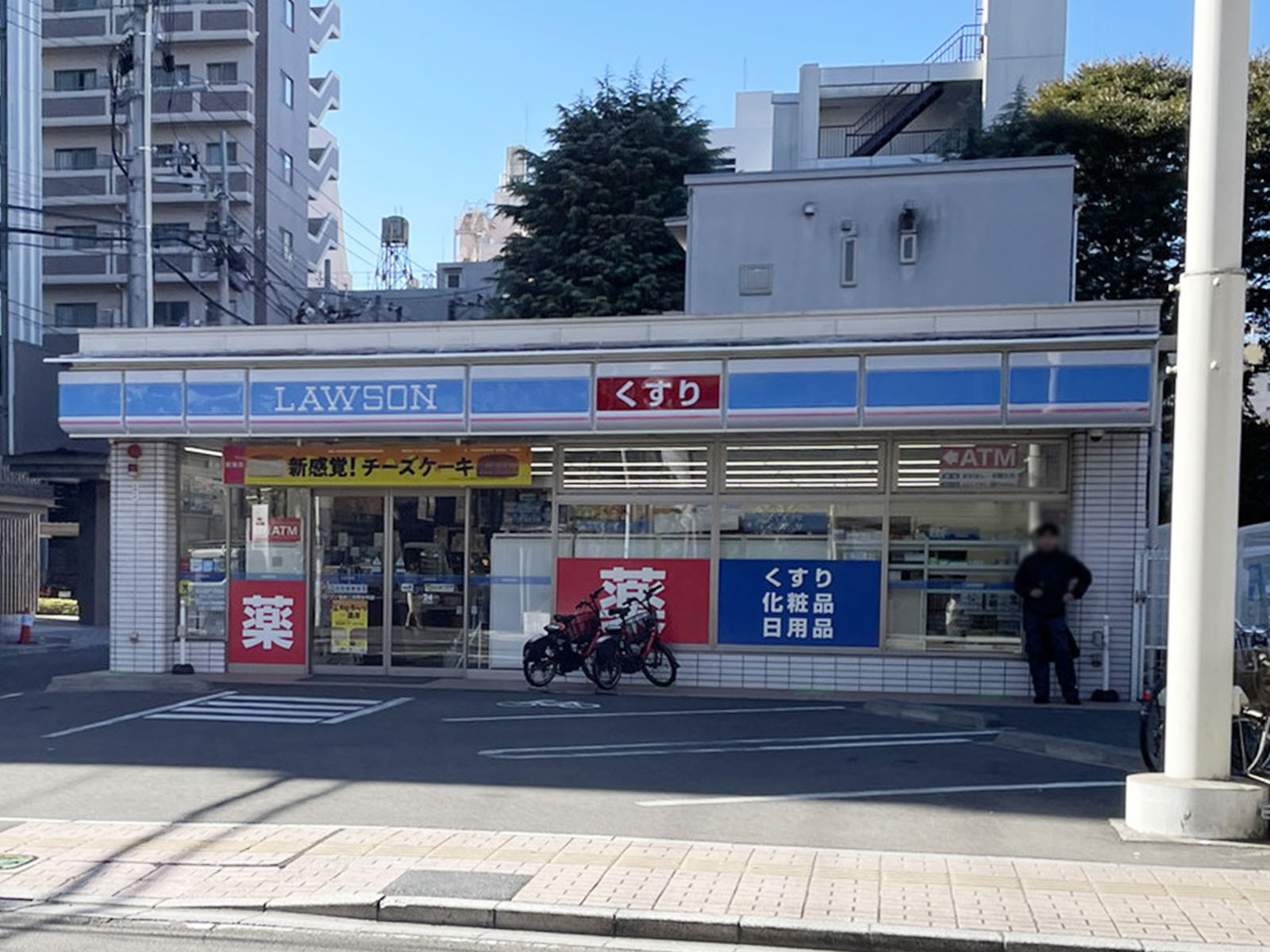 付近のローソン 仙台二日町中央店