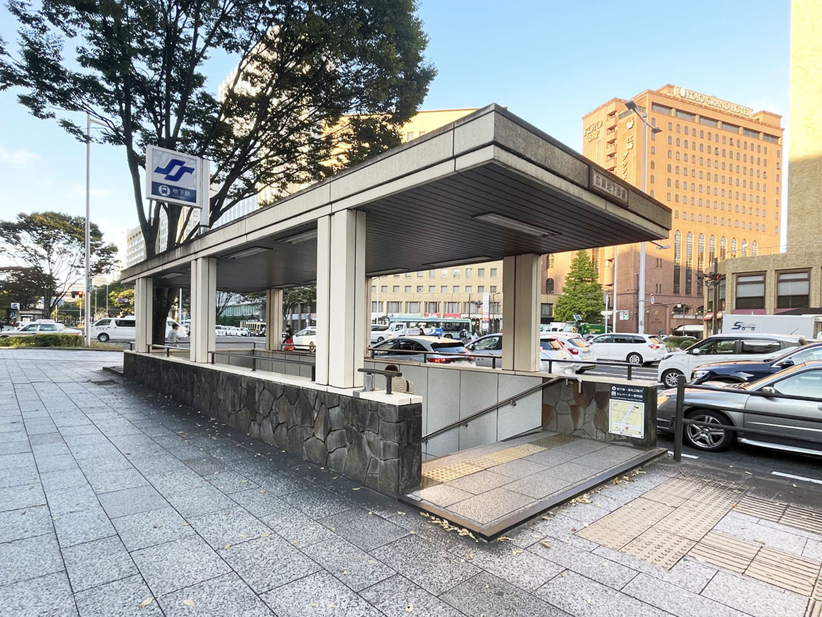 最寄りの「広瀬通駅」