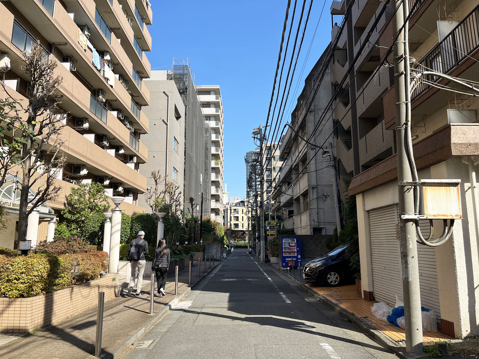 OAK TERRACE前面の通り