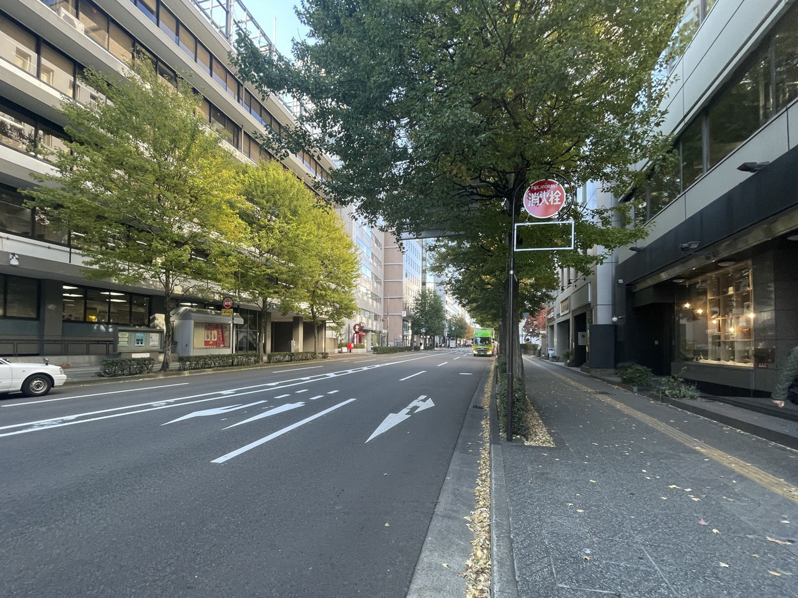 シエロ南町通前面の通り