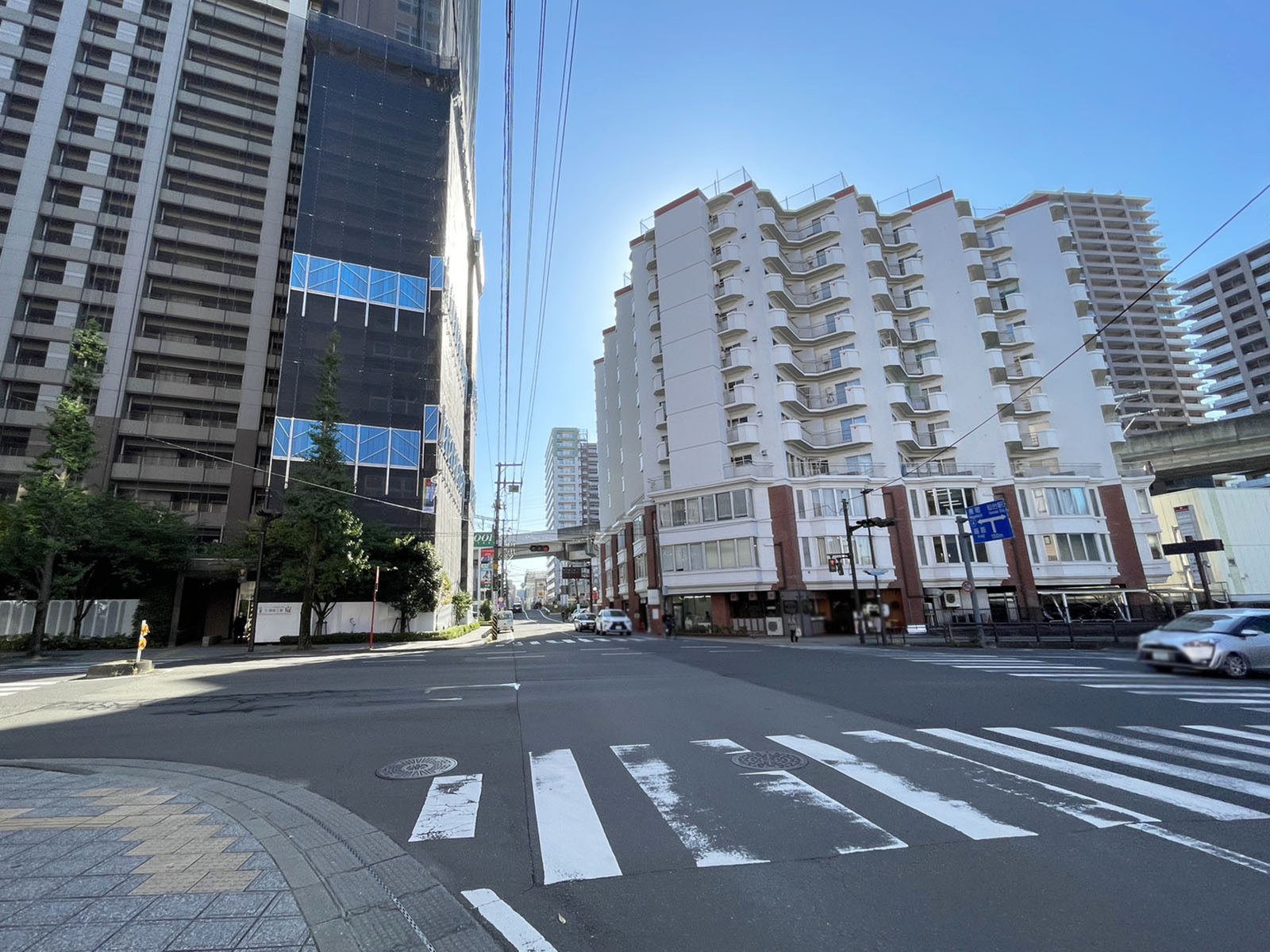 NORTHPIA前面の通り