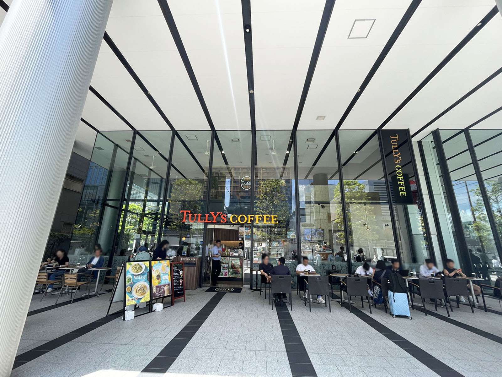 徒歩2分のタリーズコーヒー 浜松町駅北口店
