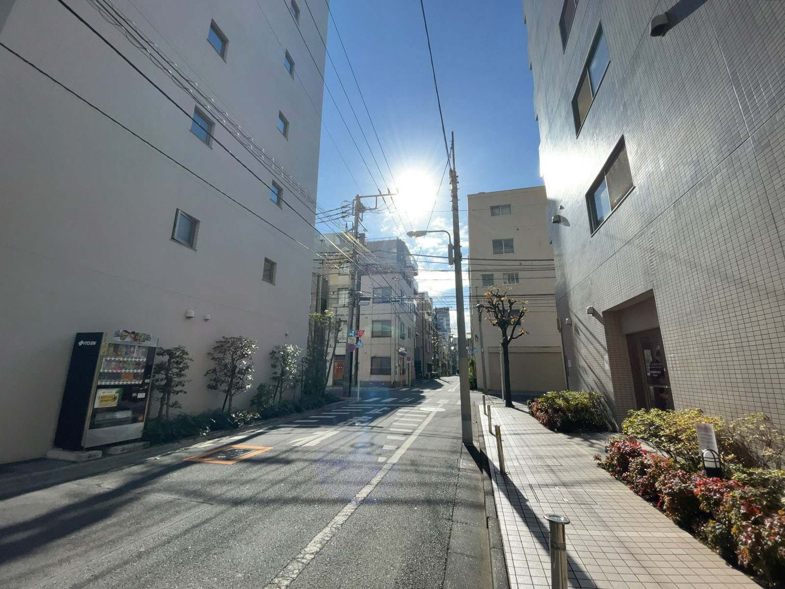 シティコープ浅草橋3前面の通り