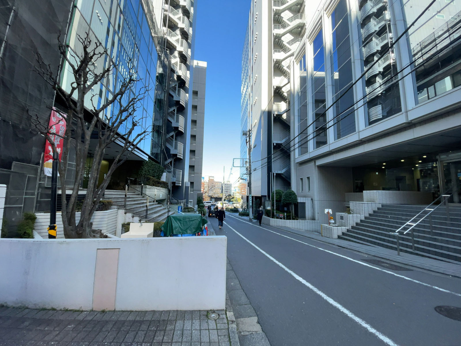 五番町TMビル前面の通り