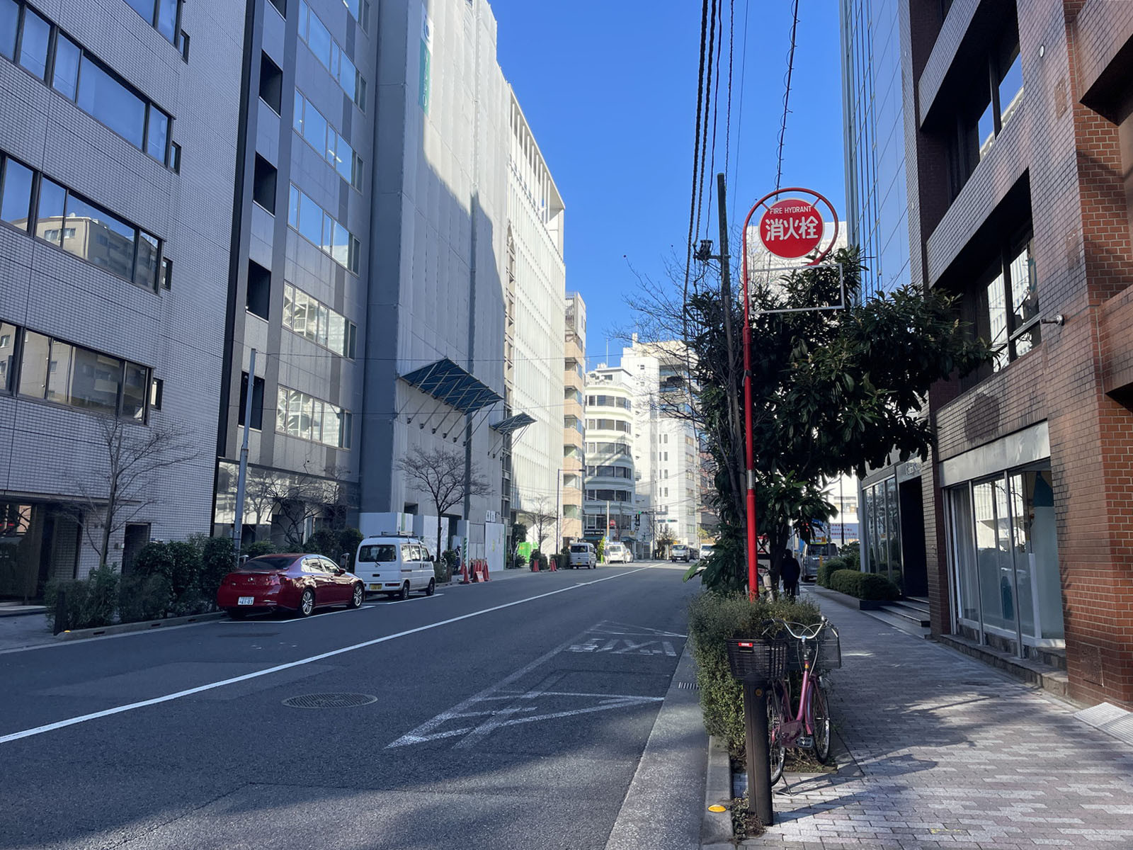 八重洲早川第2ビル前面の通り