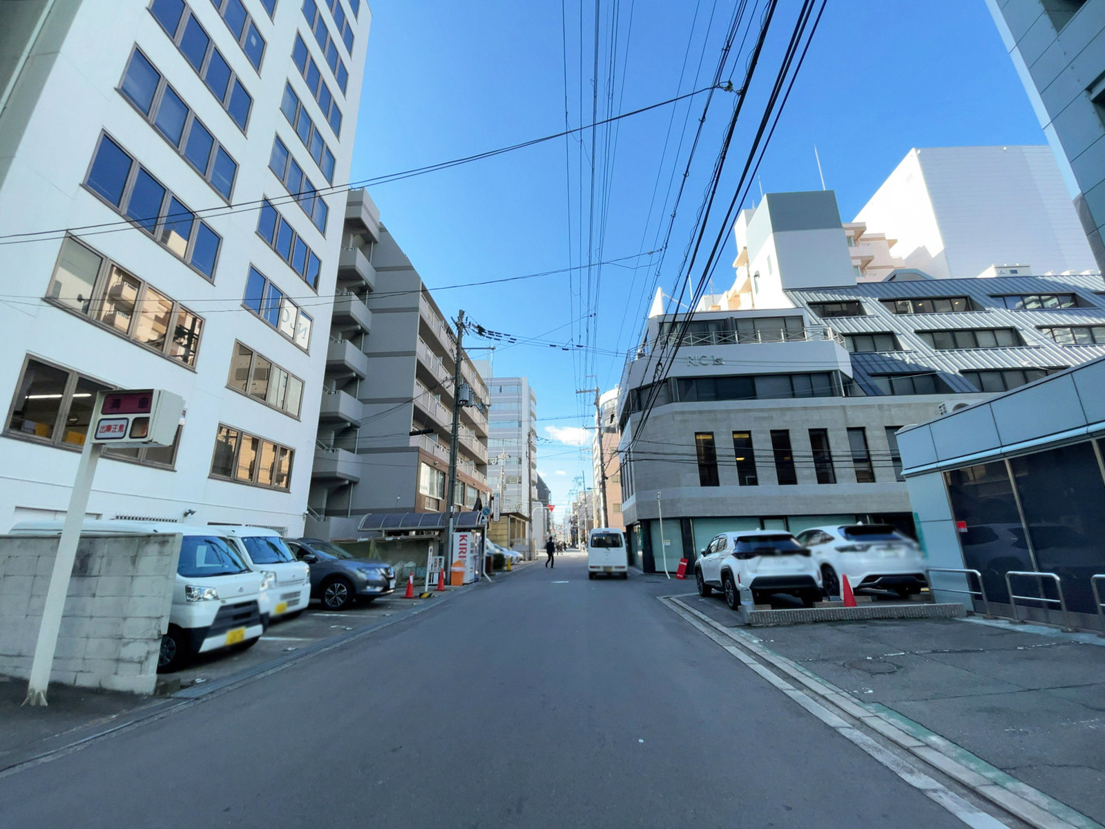 サムティフェイム新大阪2前面の通り
