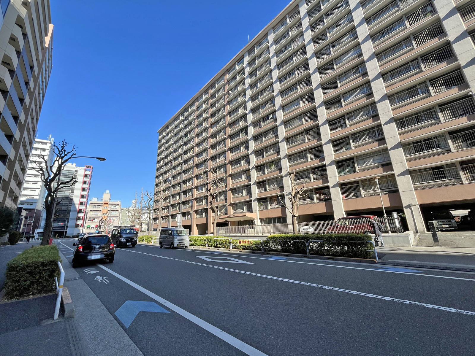 鈴中ビル大森アネックス前面通り