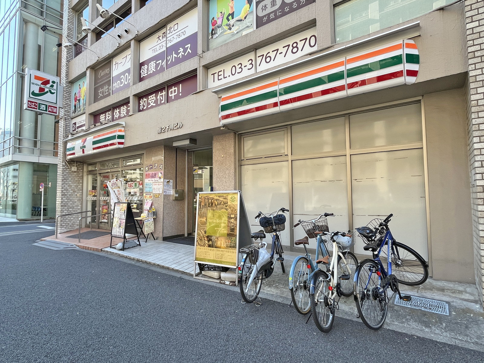 徒歩1分のセブン-イレブン 品川南大井6丁目店