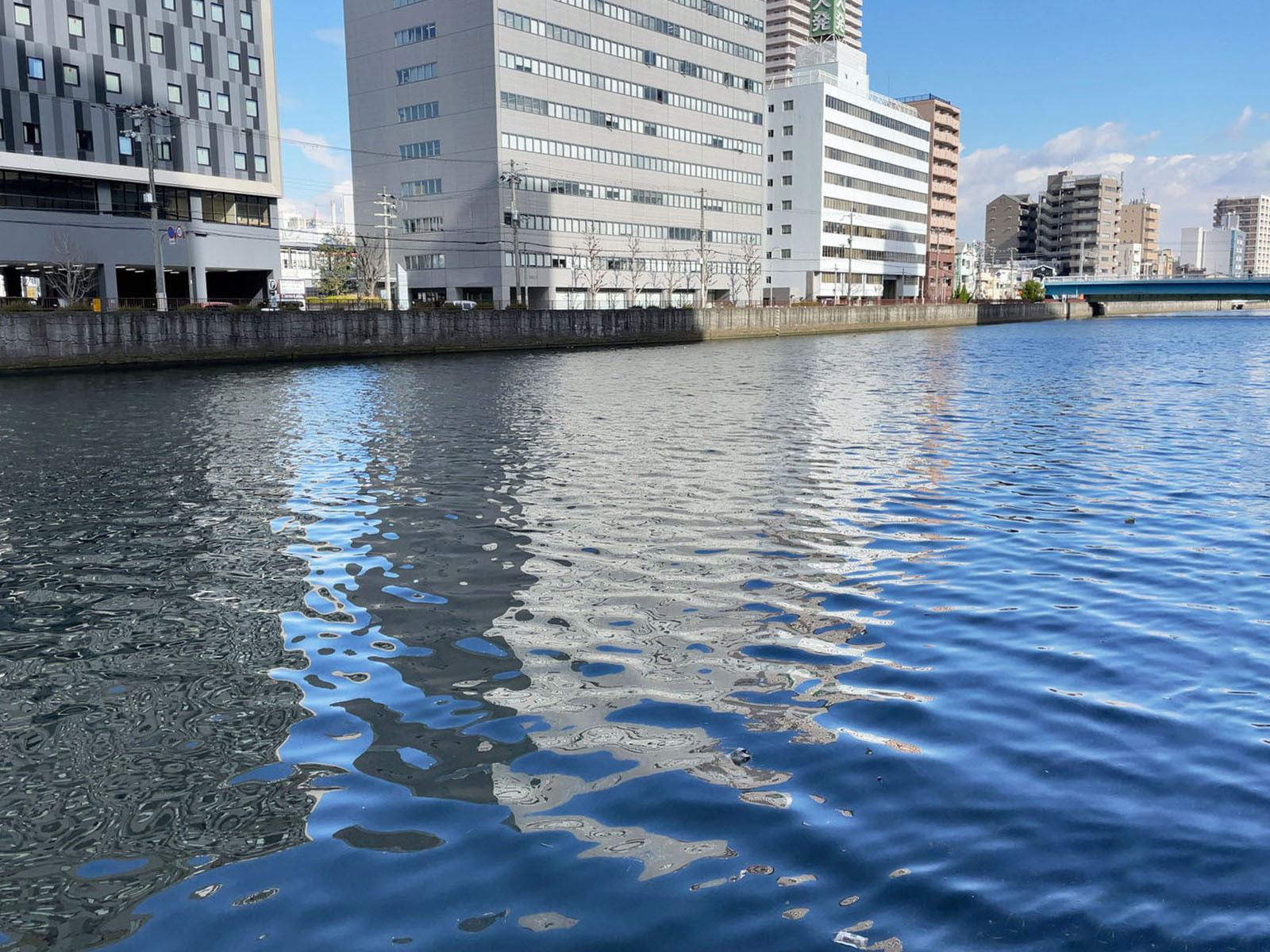 向かいの寝屋川
