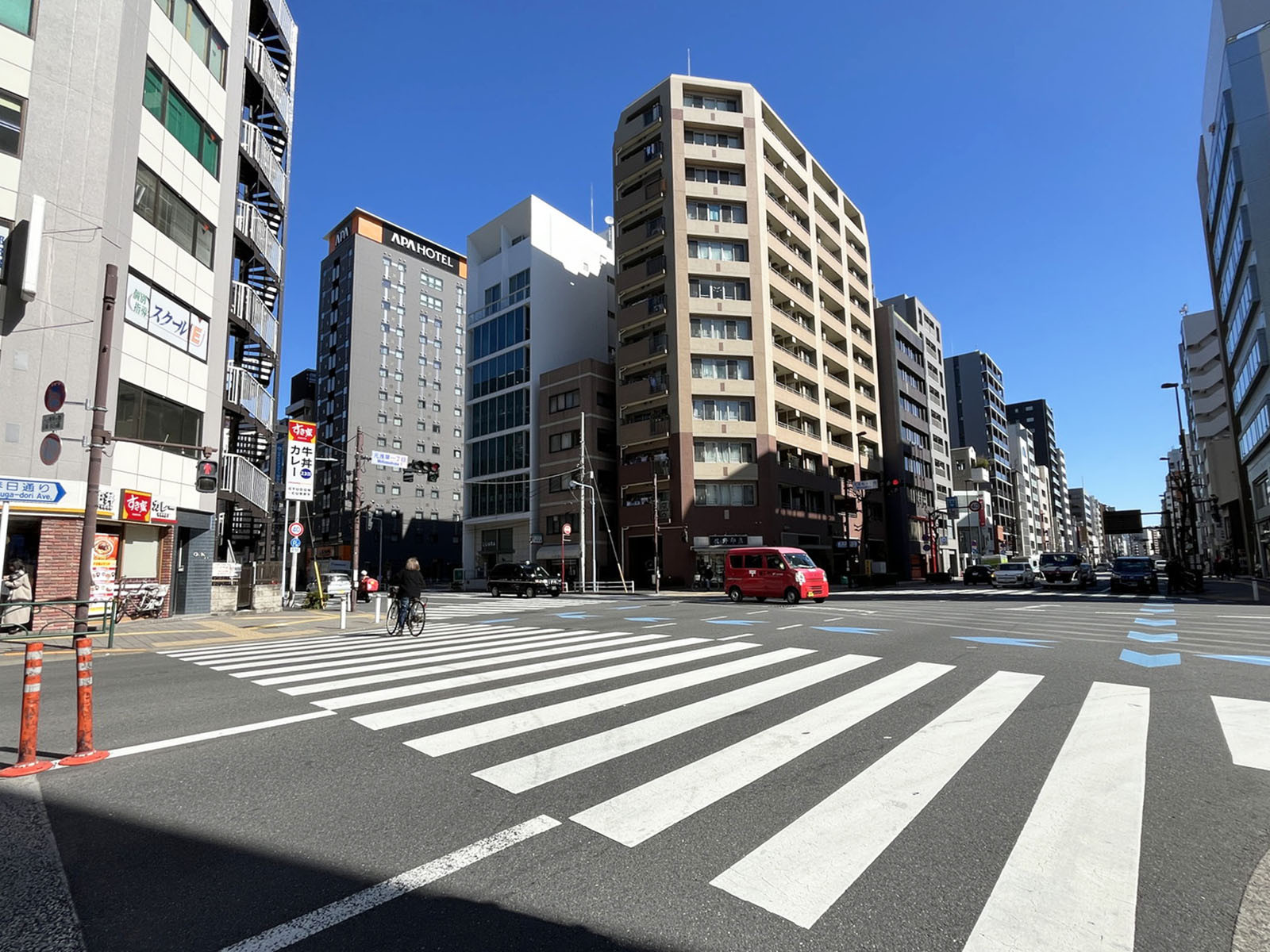 O＆K1.1.1前面の清洲橋通り