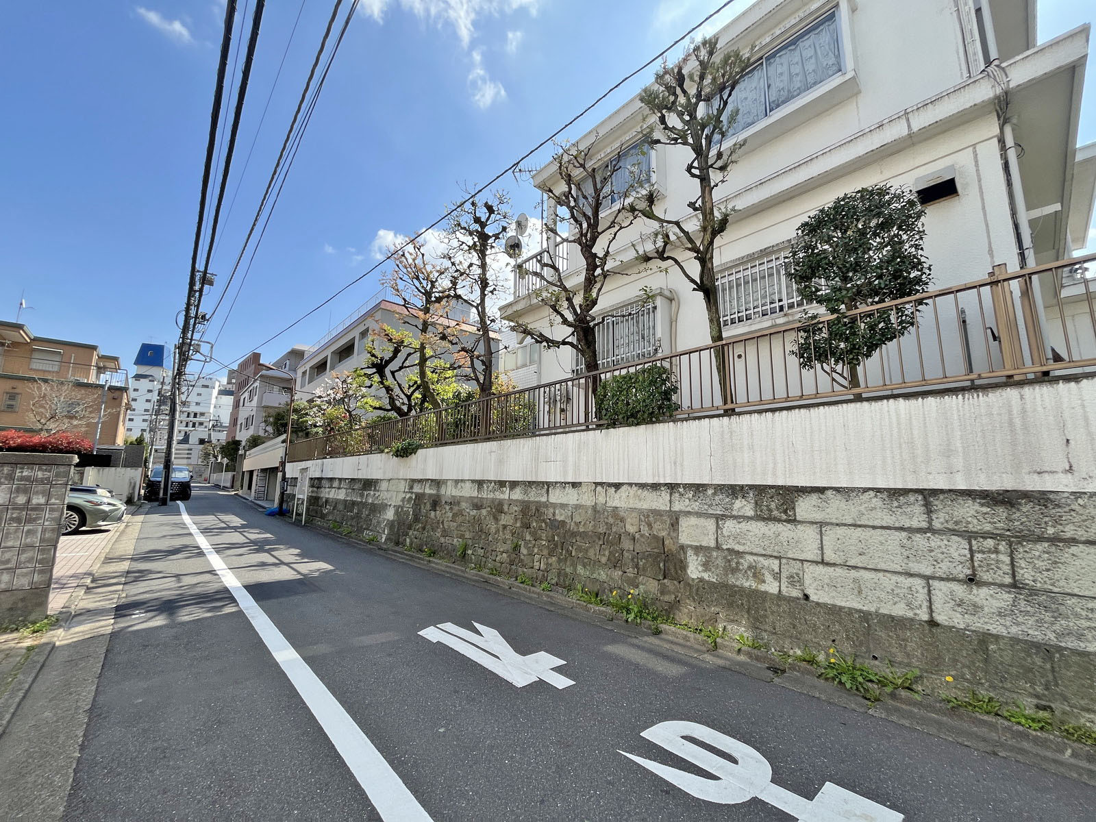 木本ビル前面通り