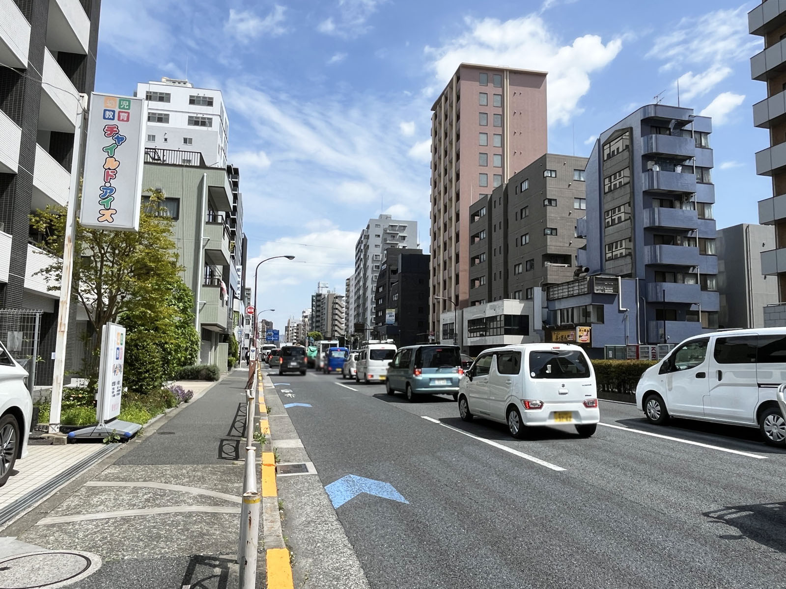 PJMビル前面の第二京浜