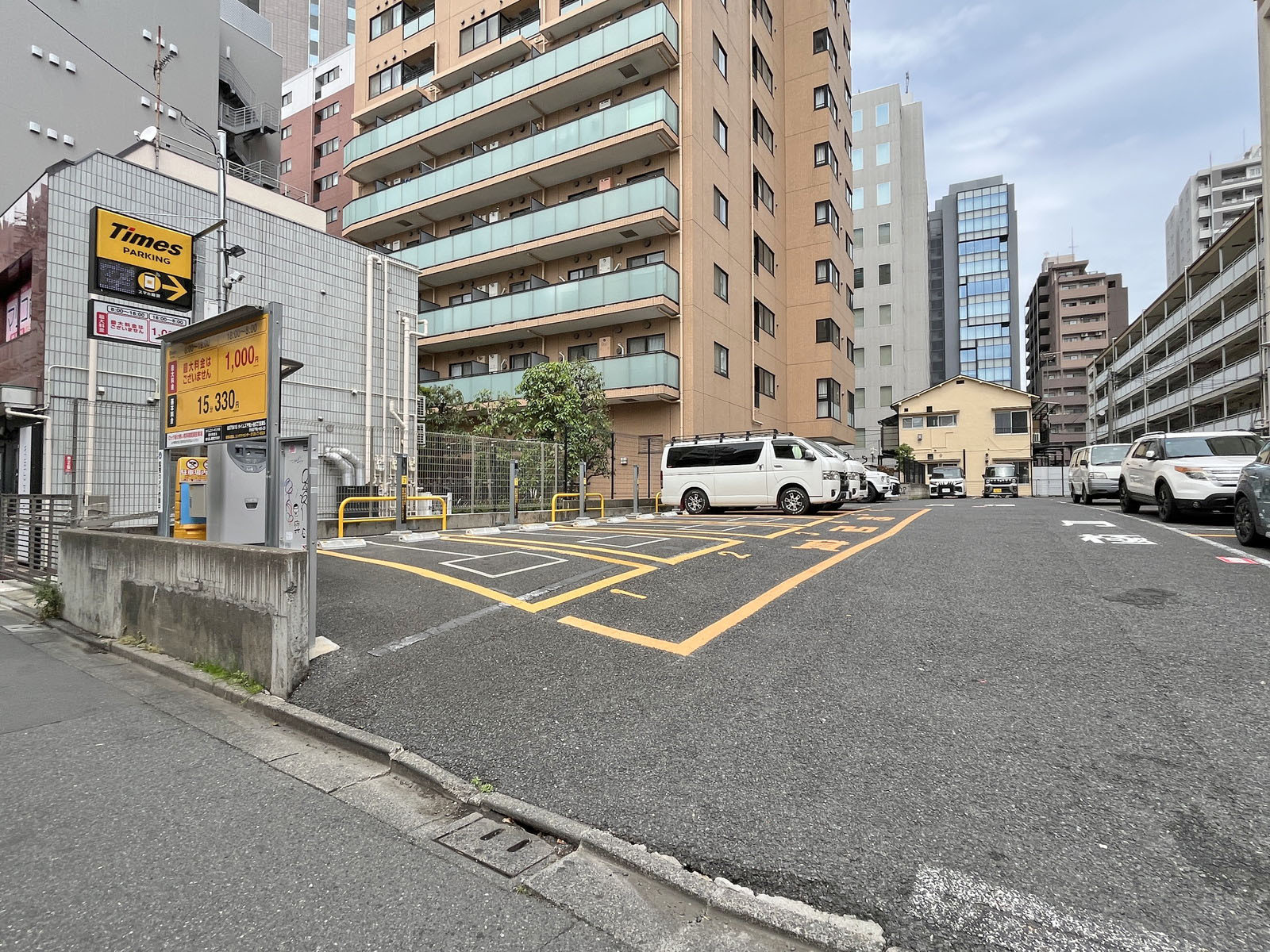 徒歩1分のコインパーキング