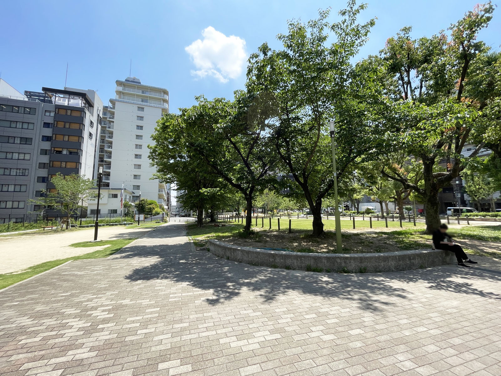 近くの北大江公園