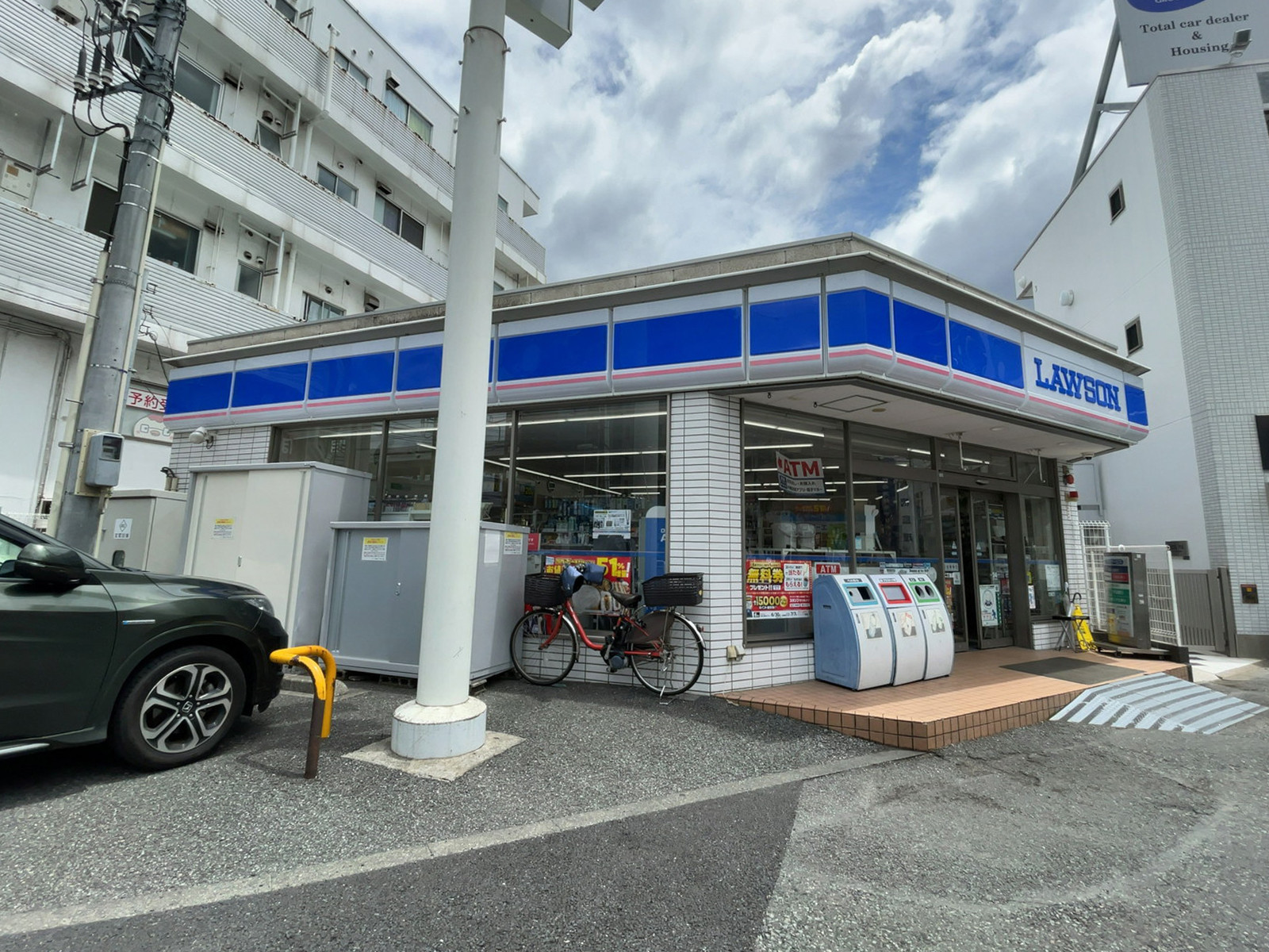 徒歩1分のローソン 東蒲田二丁目店