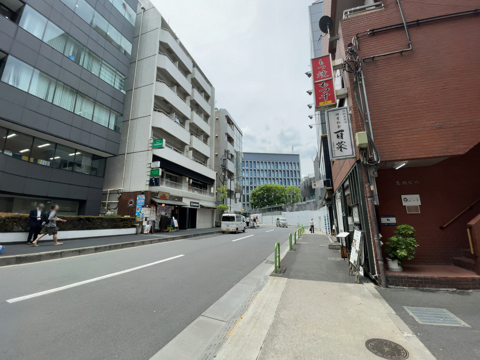 天翔オフィス赤坂前面の通り