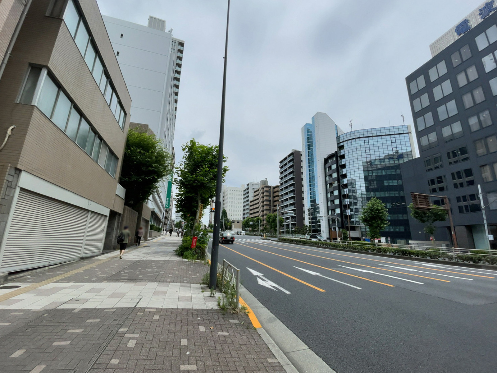 MLJ五反田ビル前面の通り