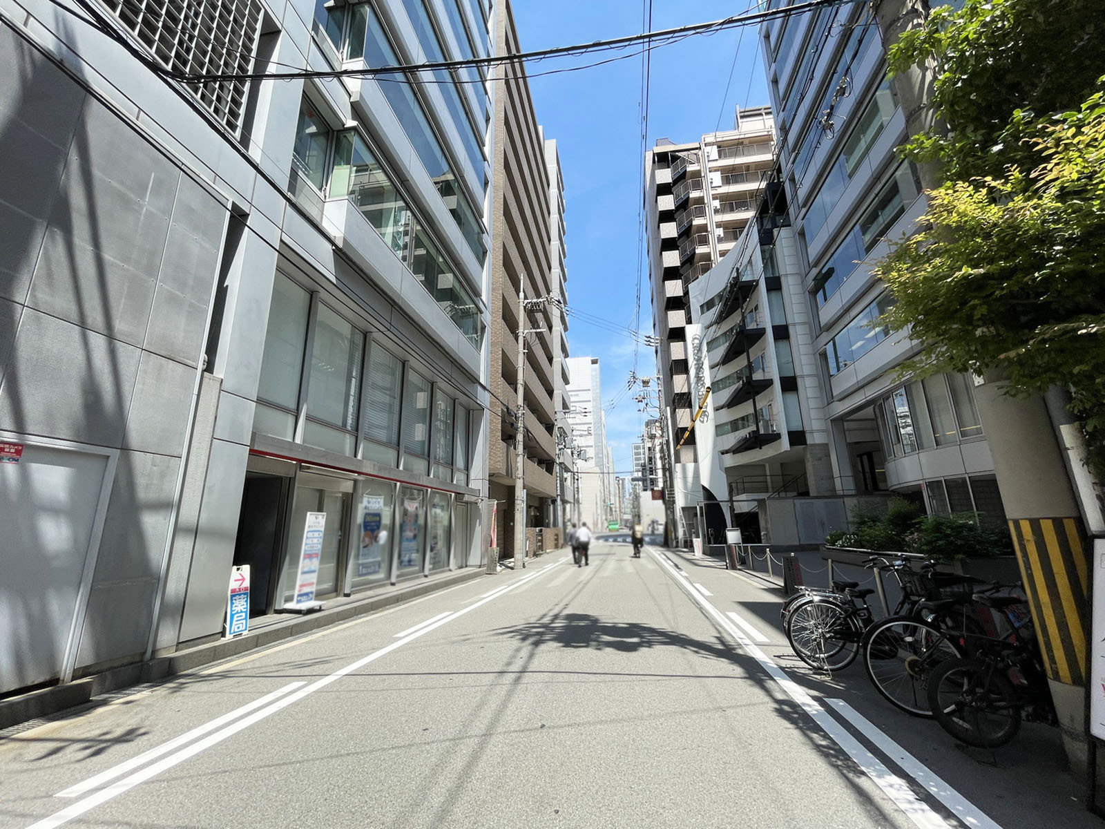 ParkLane Horie Bld前面の通り
