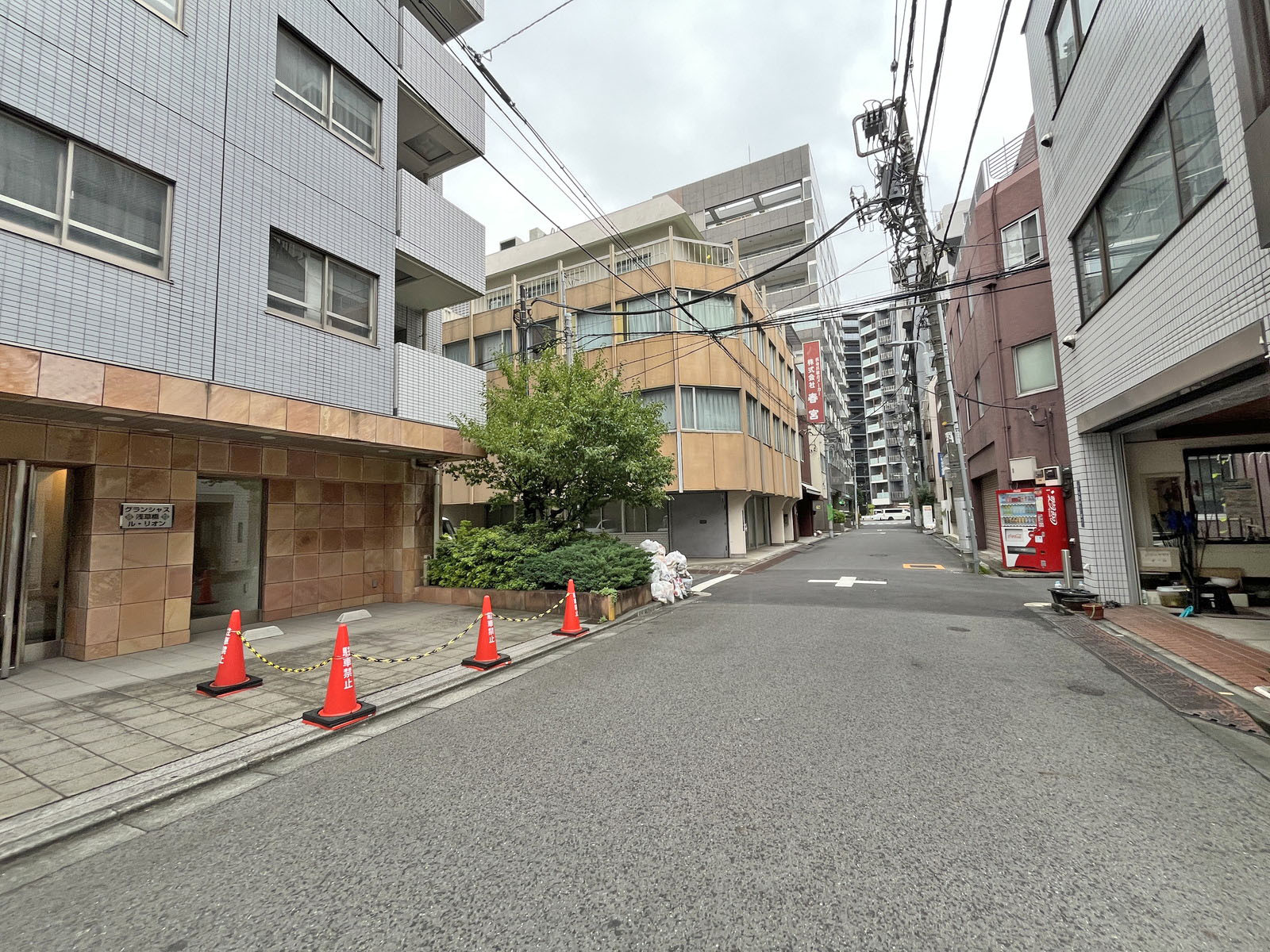 第一野村ビル前面の通り