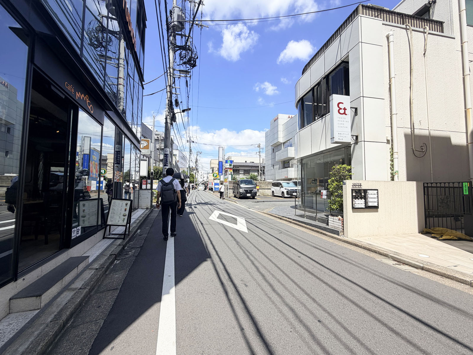 北青山2丁目オフィス前面の通り