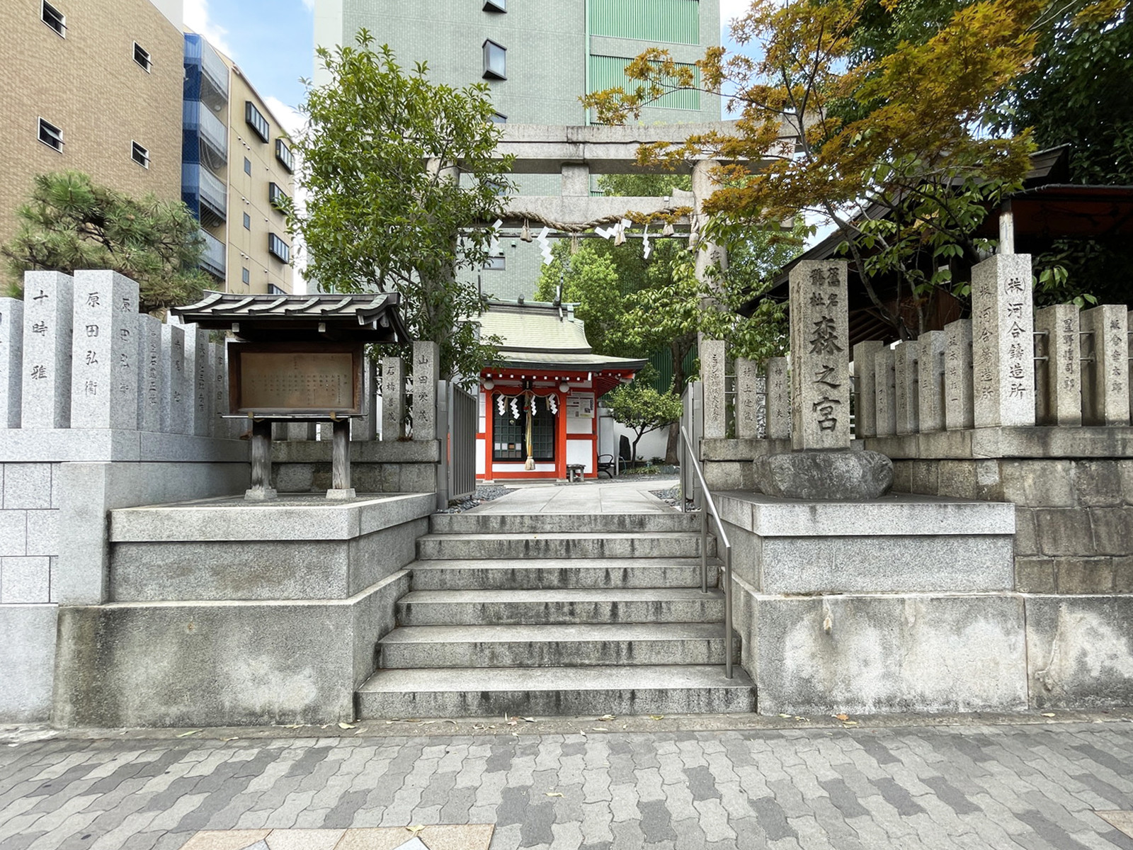 並びにある森之宮神社