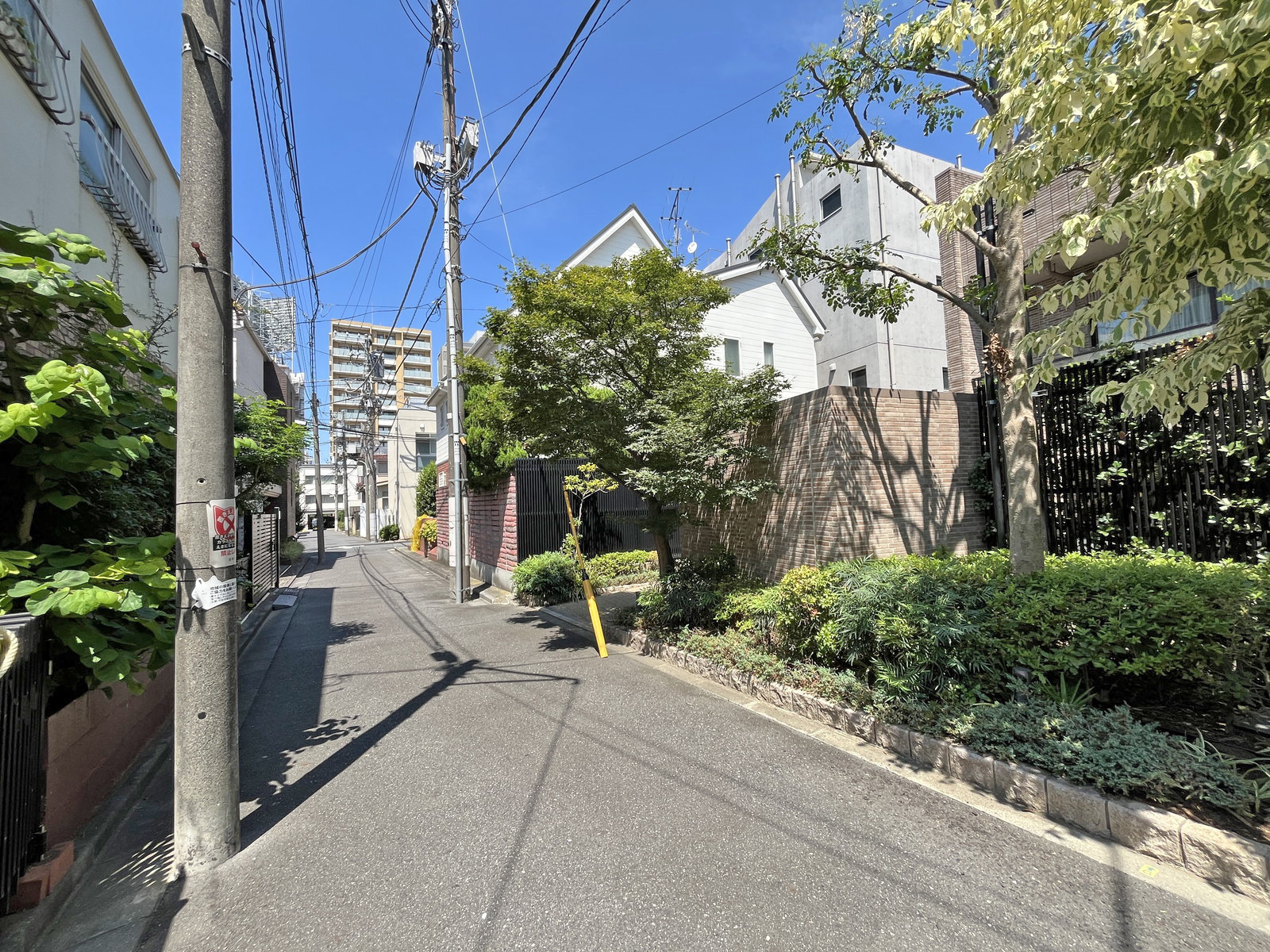 西麻布3丁目店舗・事務所前面の通り