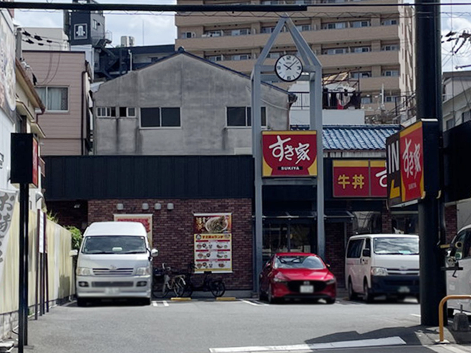 付近のすき家 都島本通店