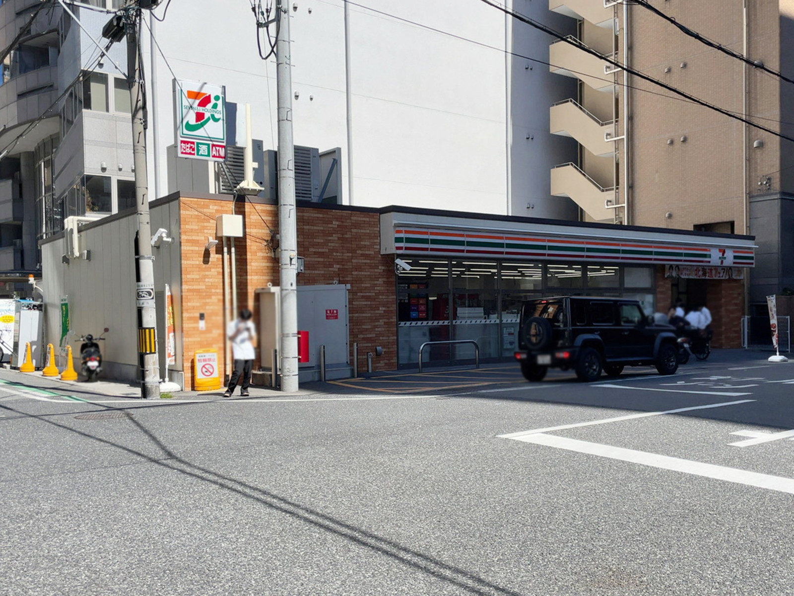 徒歩1分のセブン-イレブン 大阪上汐3丁目店