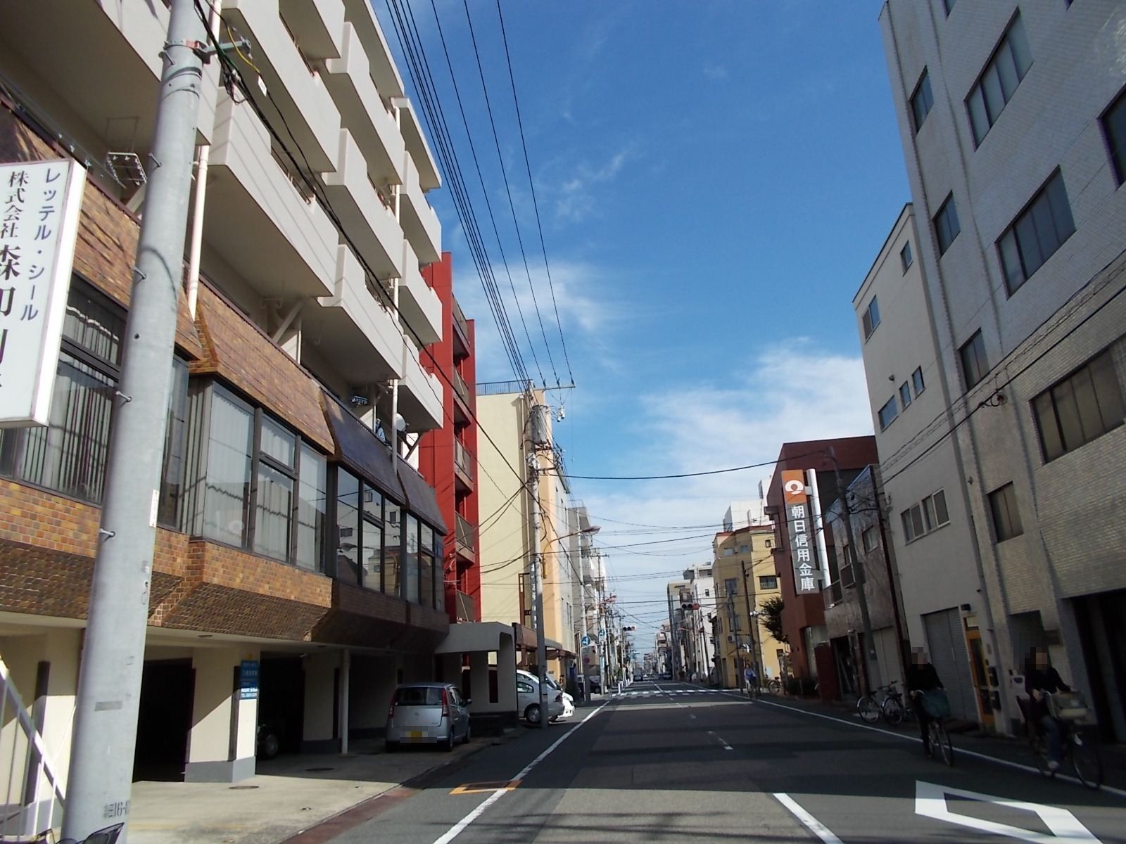 閑静な住宅街