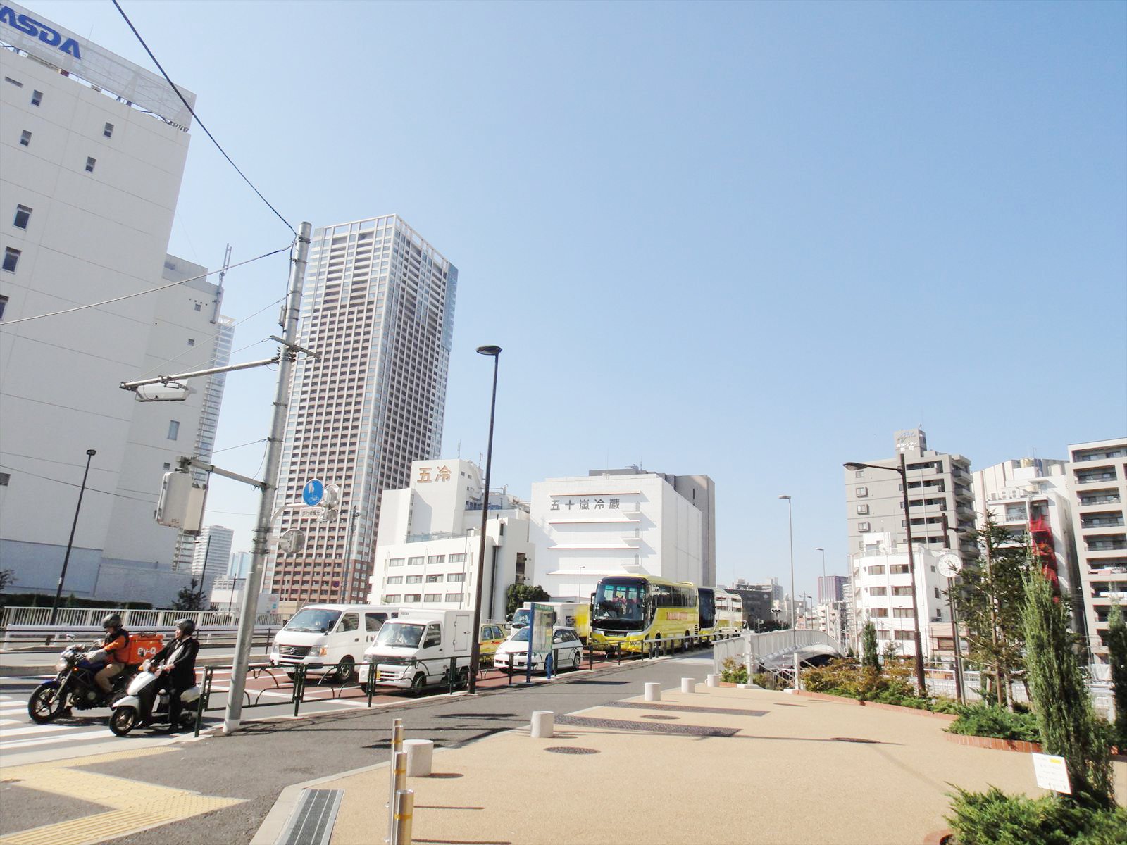 田町方面へつながる橋