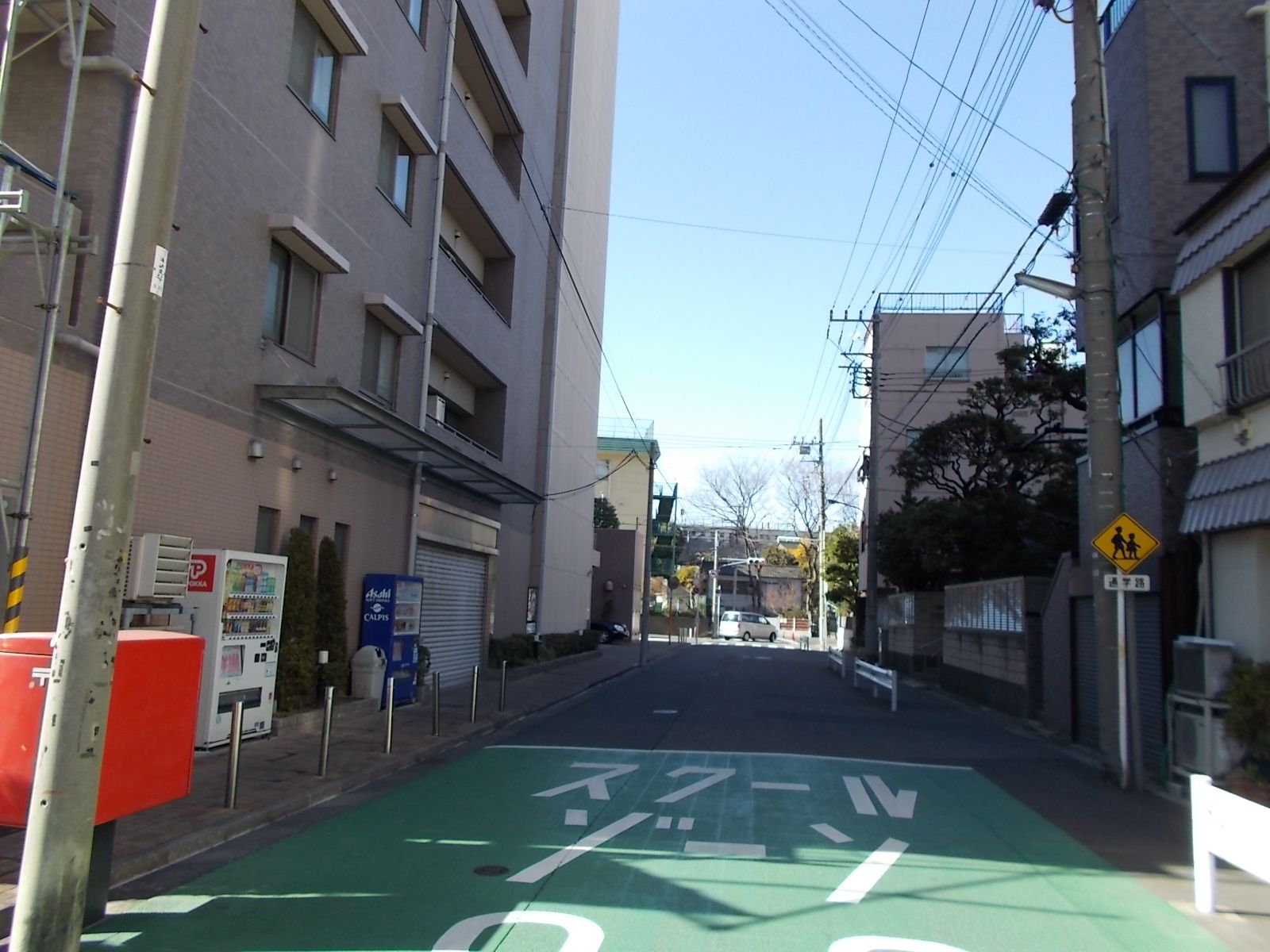 日豊ビル近くの通り