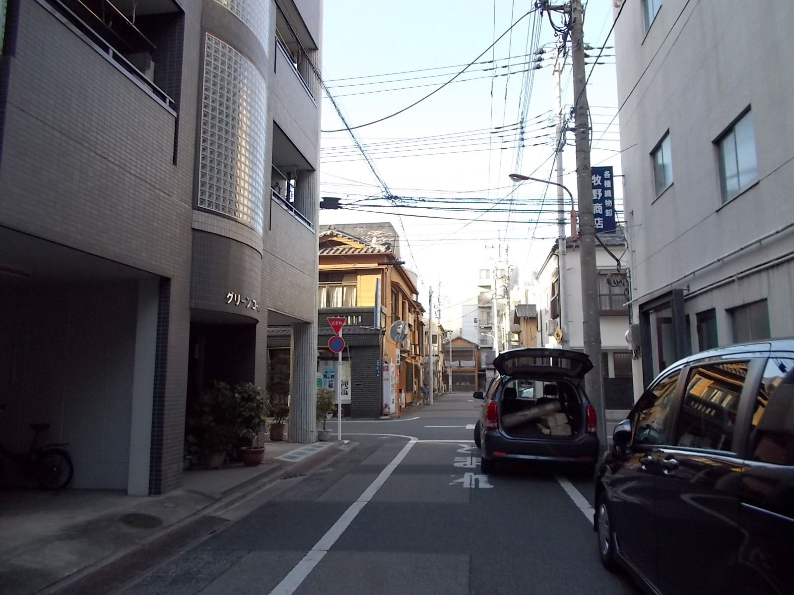 閑静な住宅街