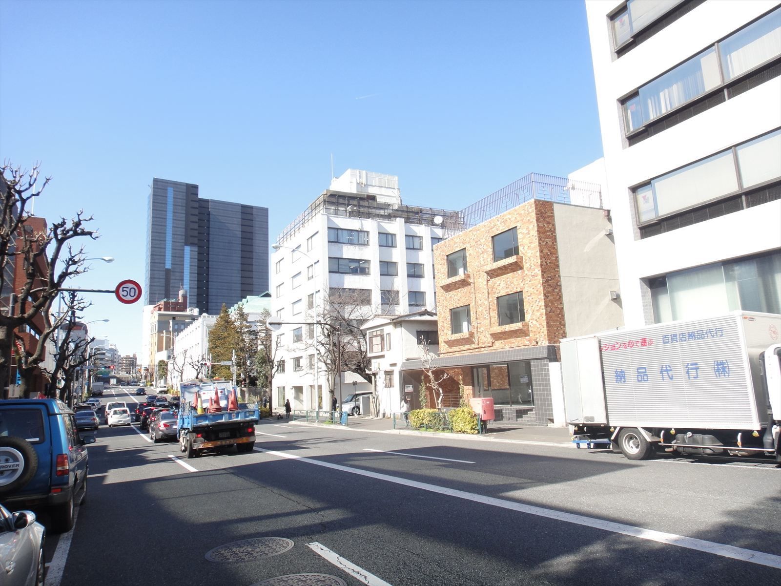 交通量は多め
