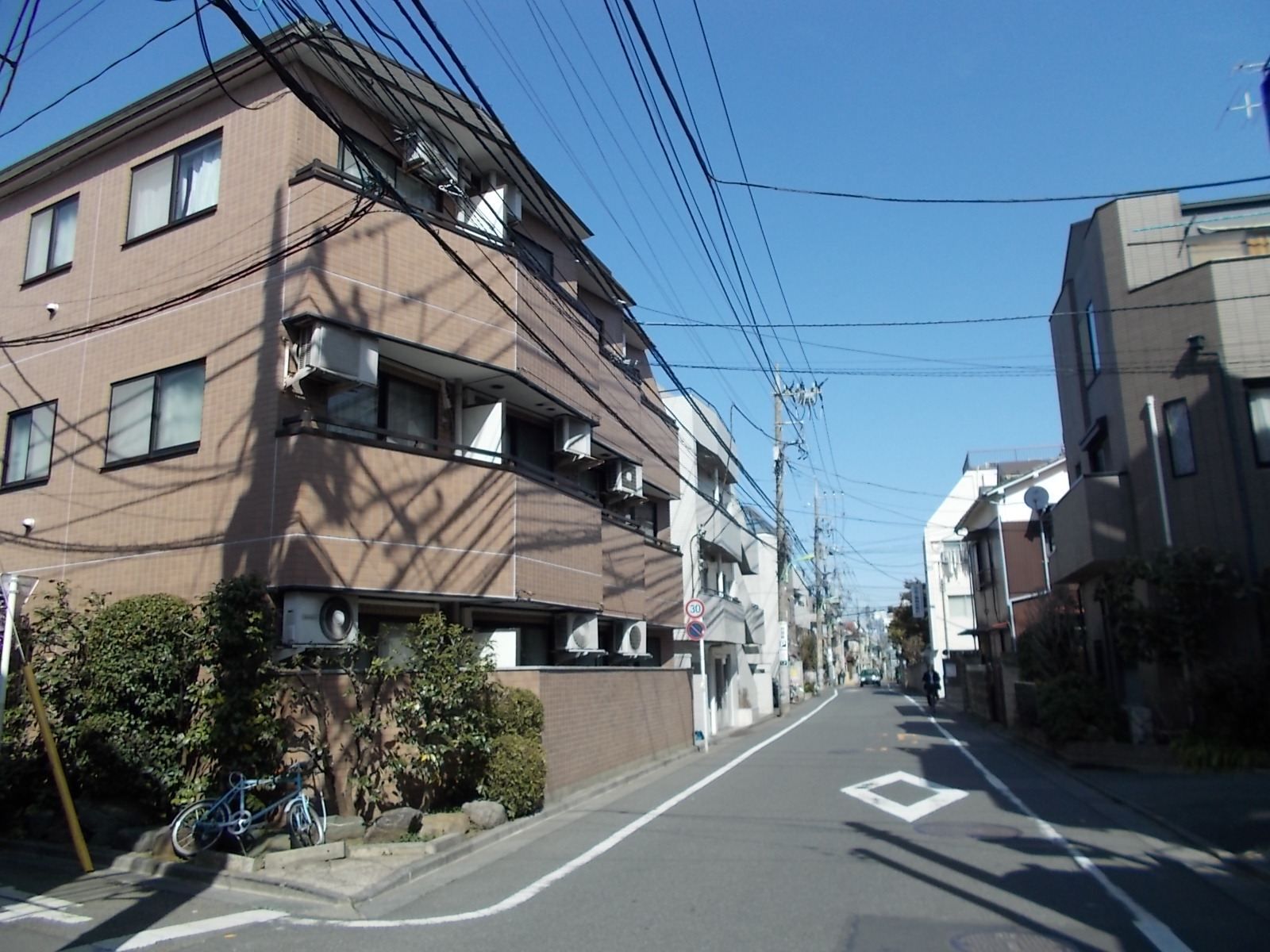 閑静な住宅街