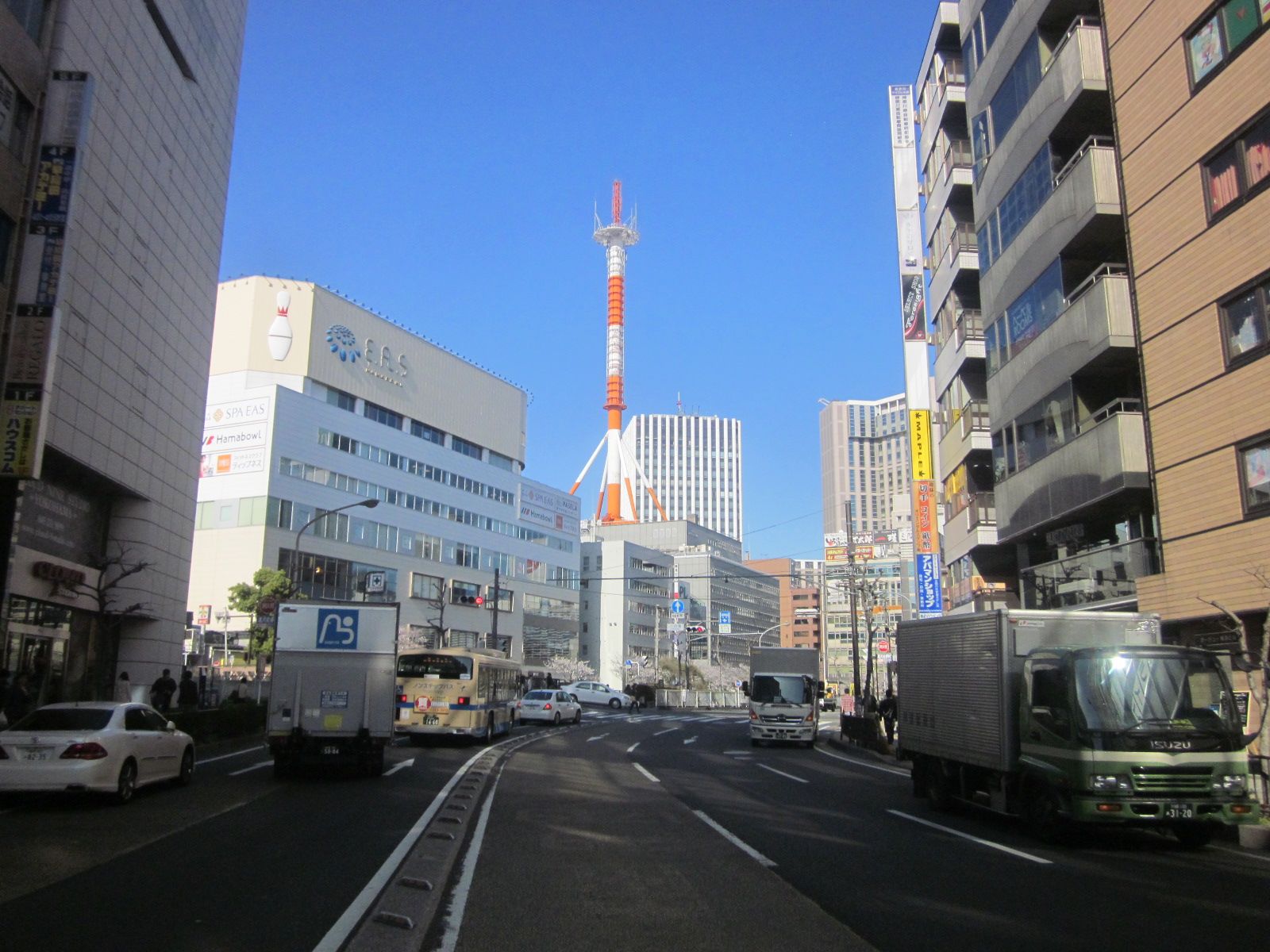 横浜駅が見える立地