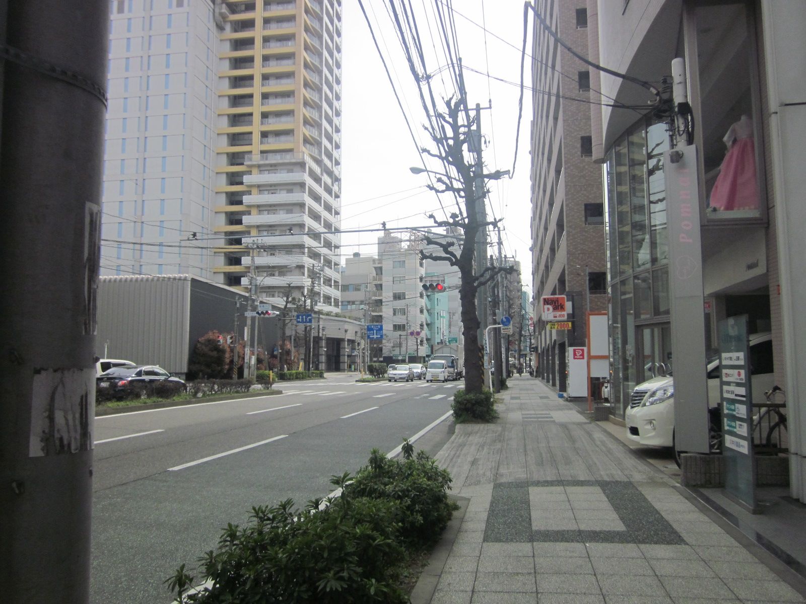 交通量が多いです