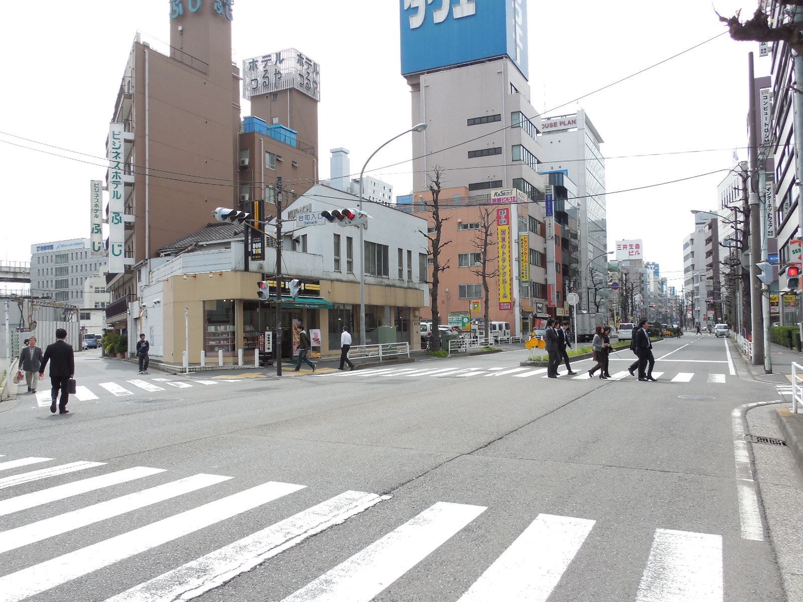 前面道路の様子