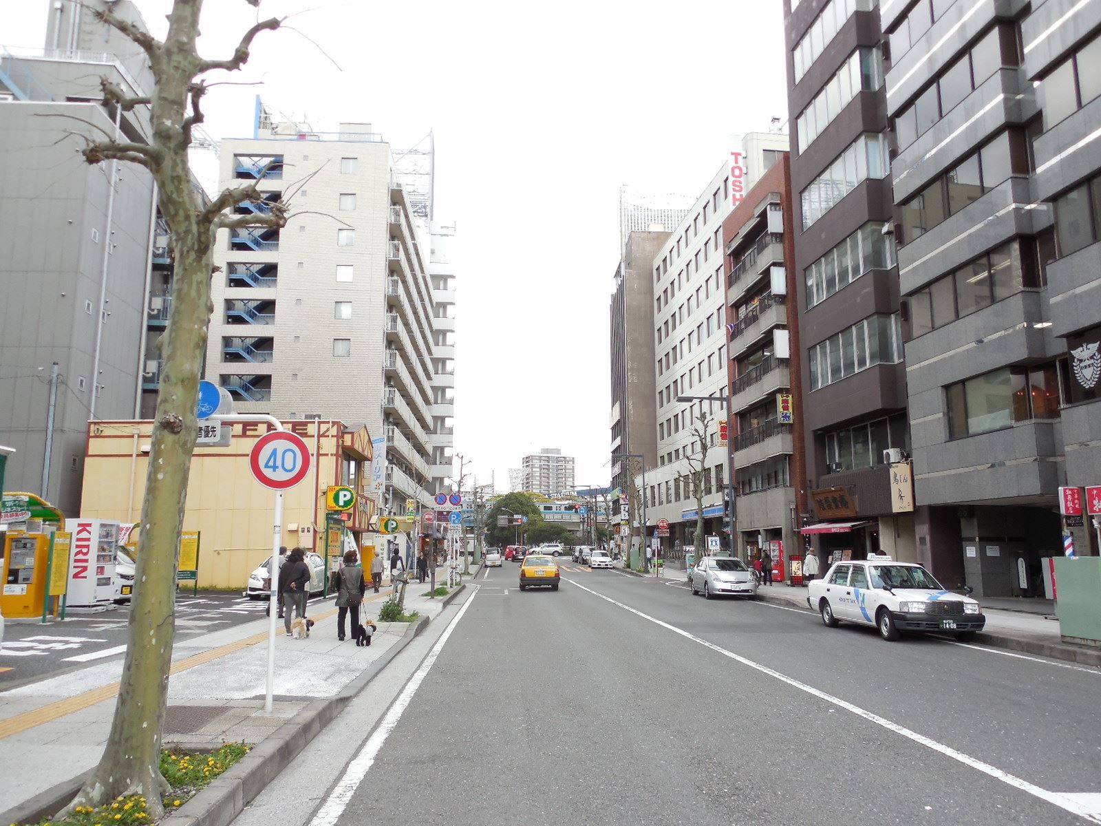 前面道路の雰囲気